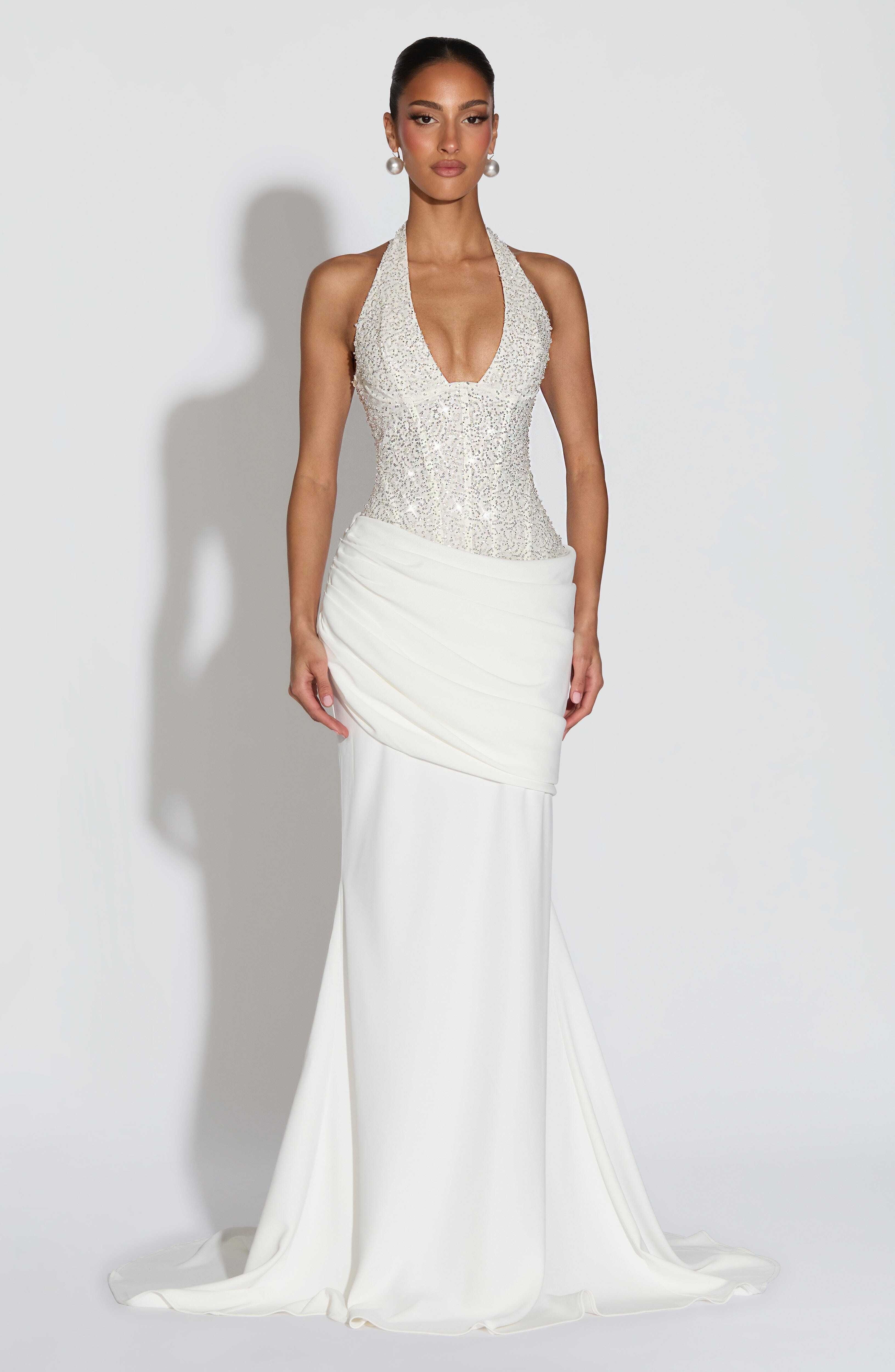 Taylor Gown - Ivory - Image 5
