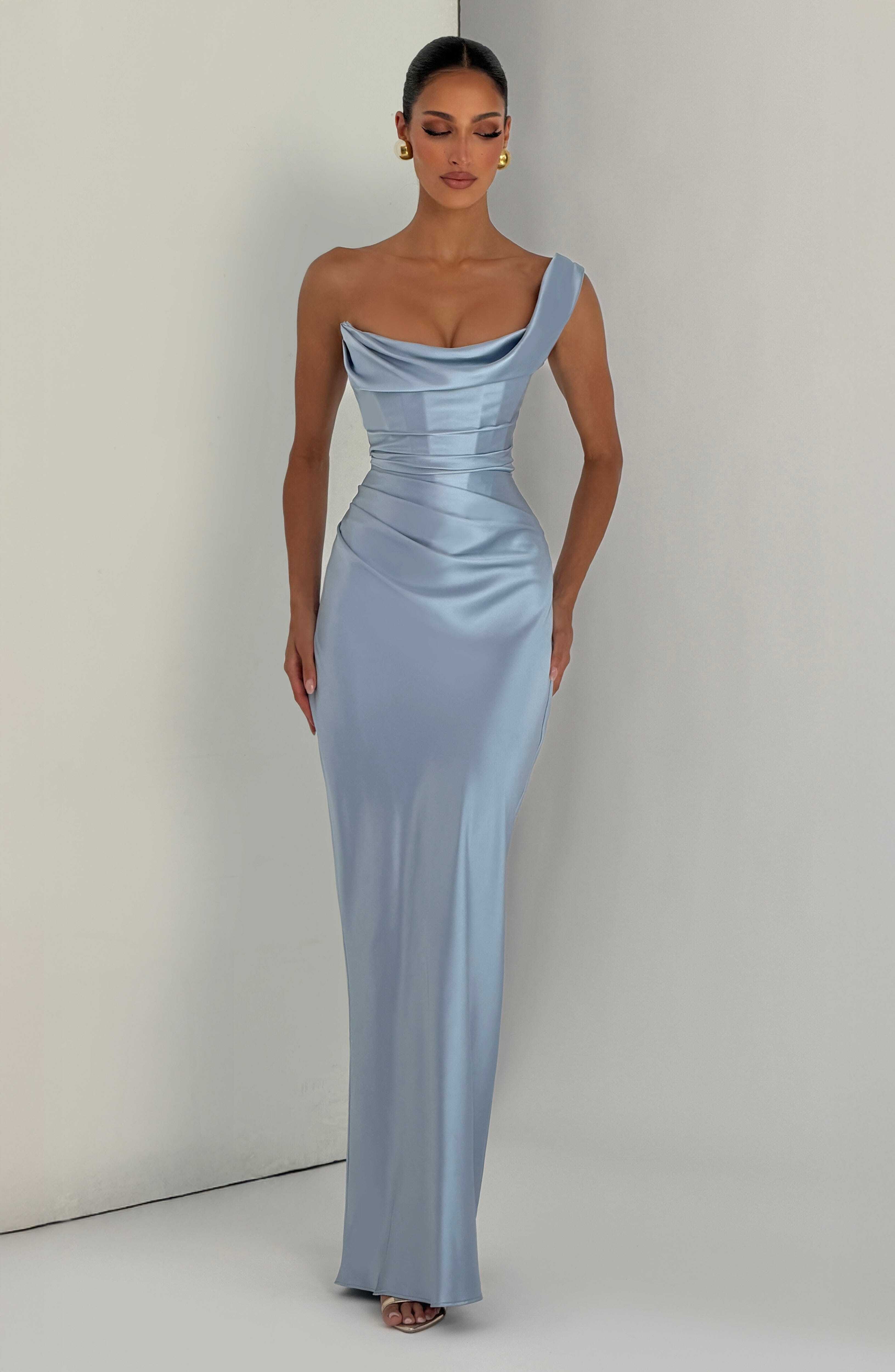 Thalassa Maxi Dress - Glacier Blue - Image 6