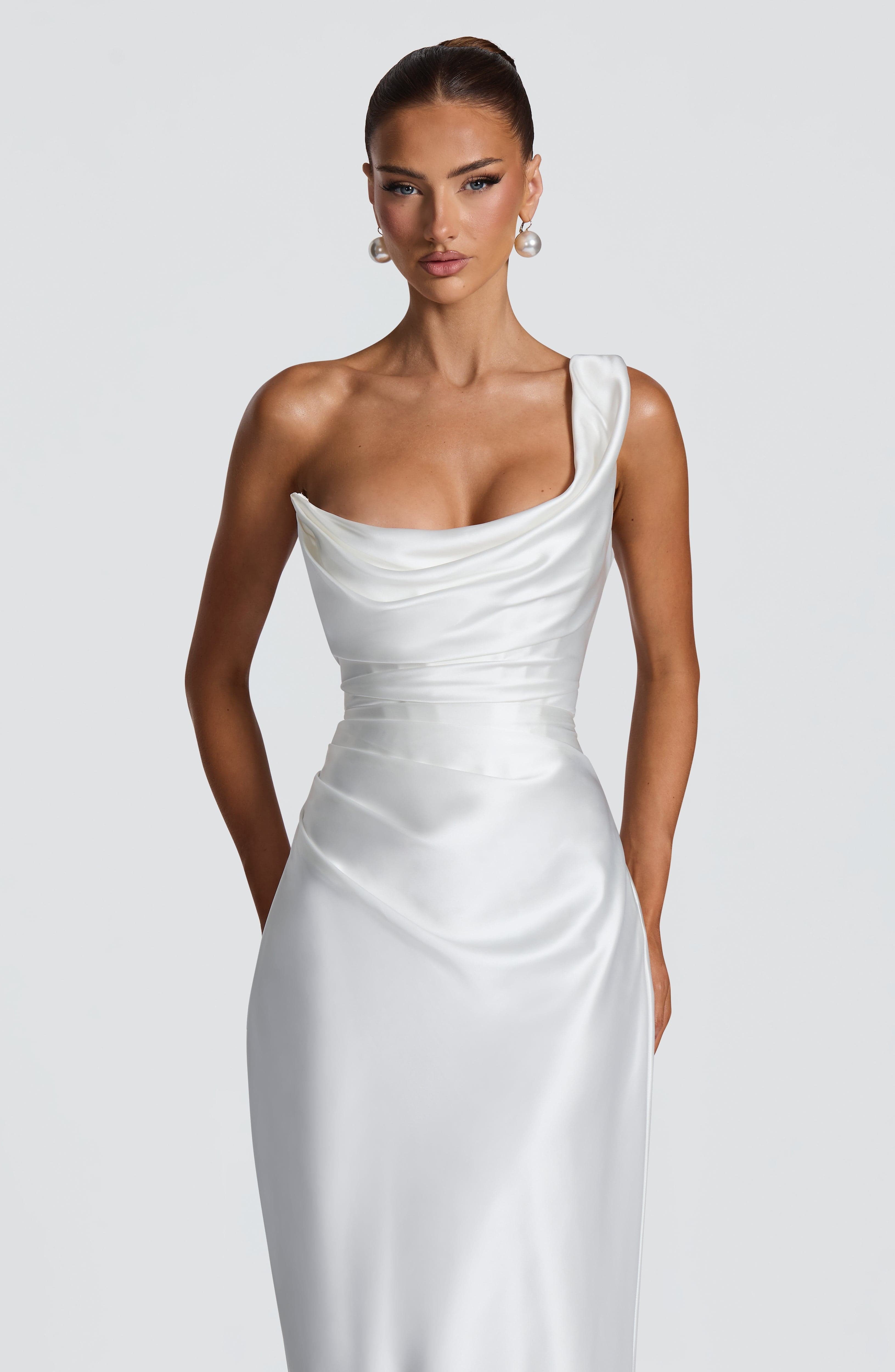 Thalassa Maxi Dress - Ivory - Image 7