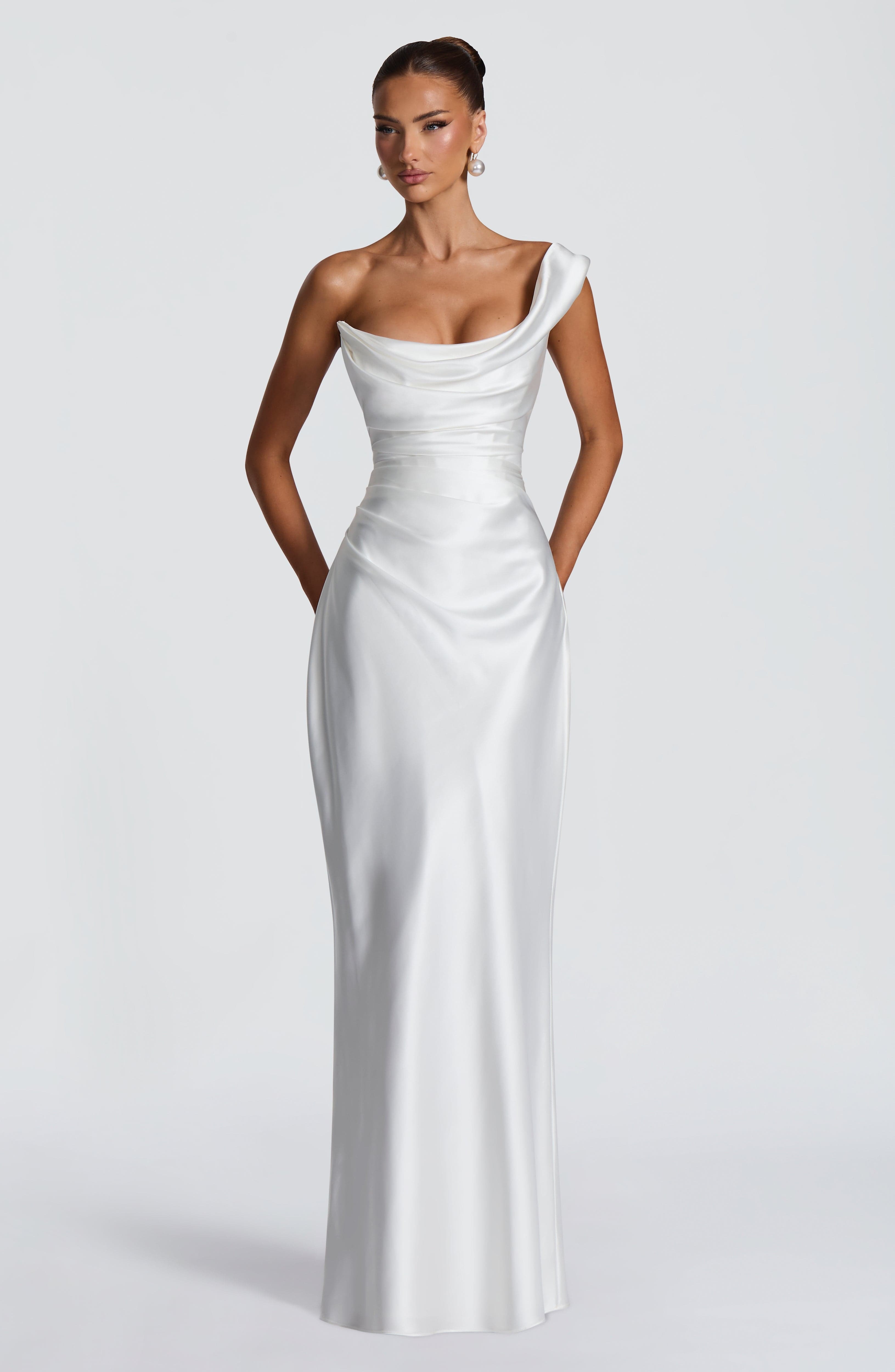 Thalassa Maxi Dress - Ivory - Image 9