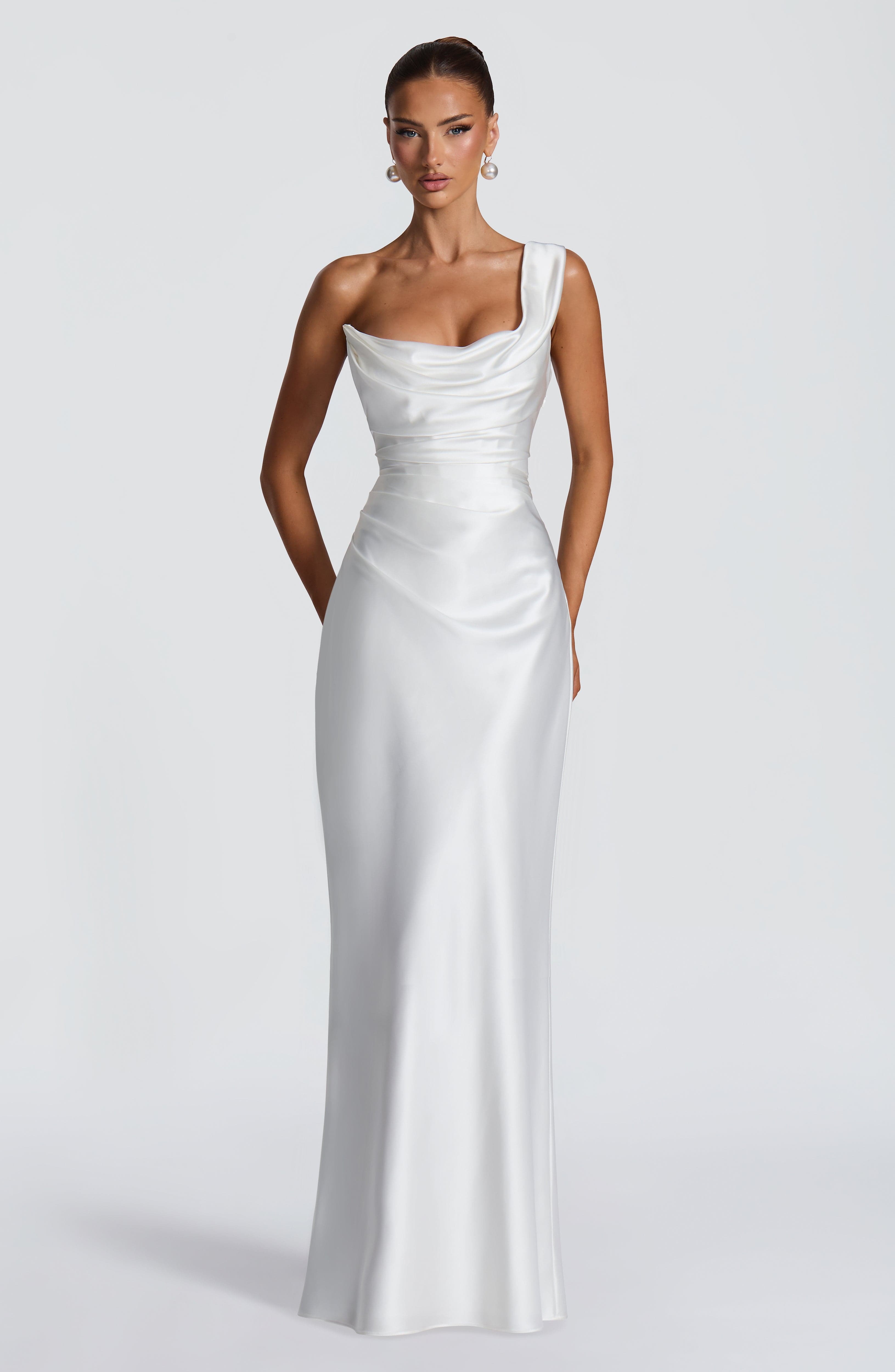 Thalassa Maxi Dress - Ivory - Image 2