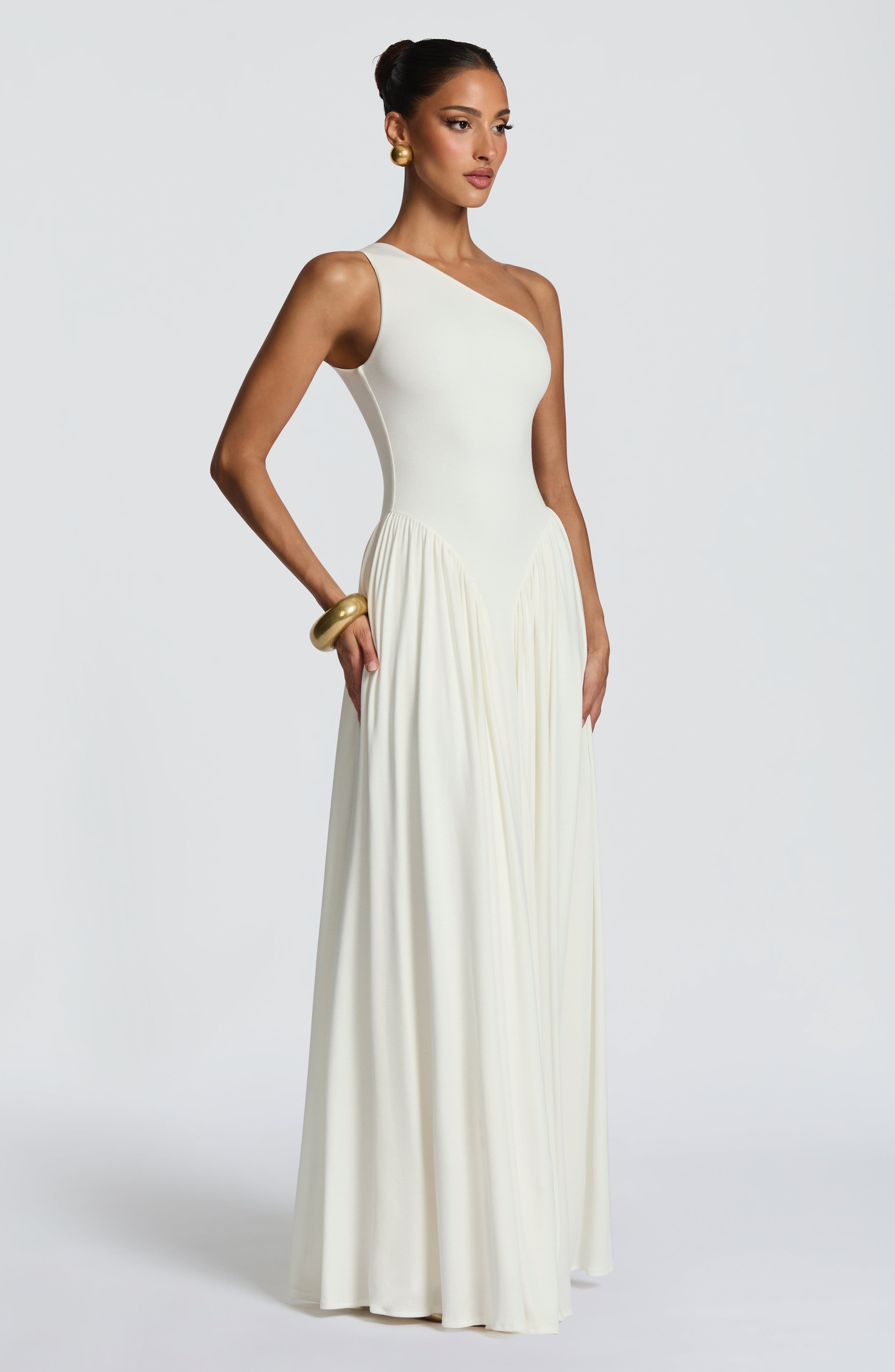 Vespera Maxi Dress - Ivory - Image 4