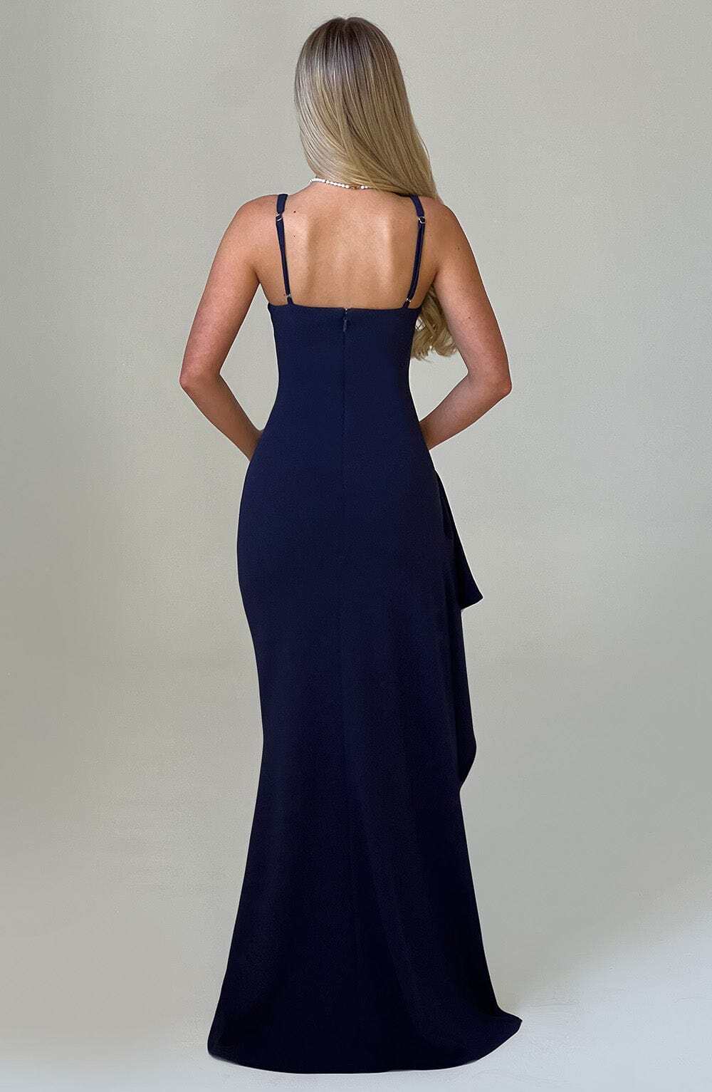 Violetta Maxi Dress - Navy - Image 3