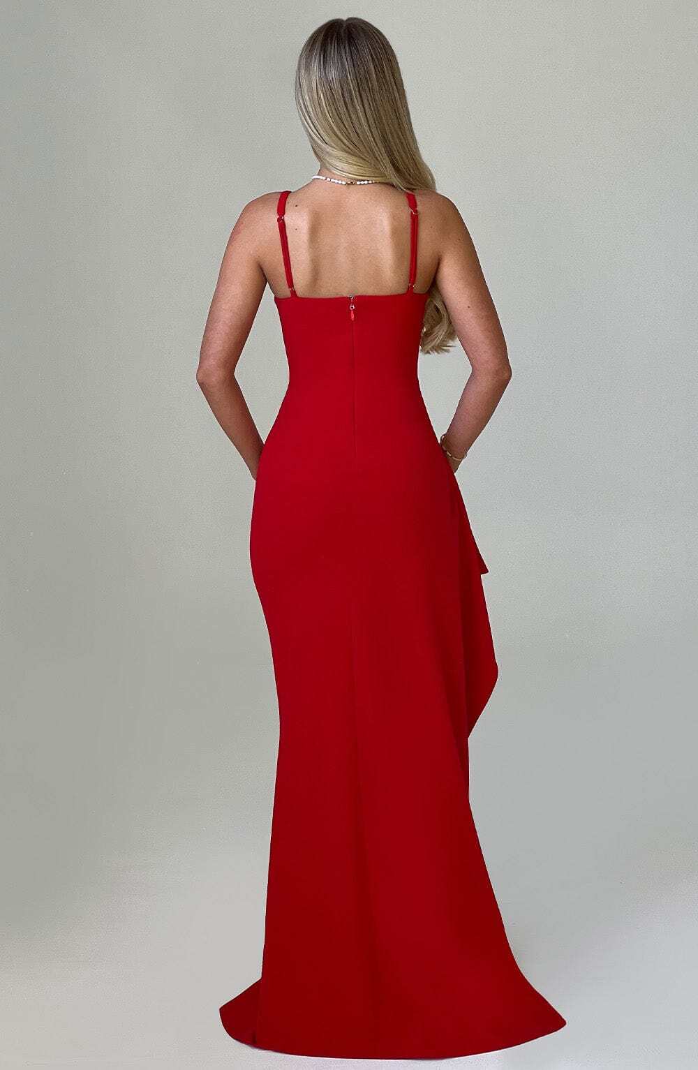 Violetta Maxi Dress - Red - Image 11