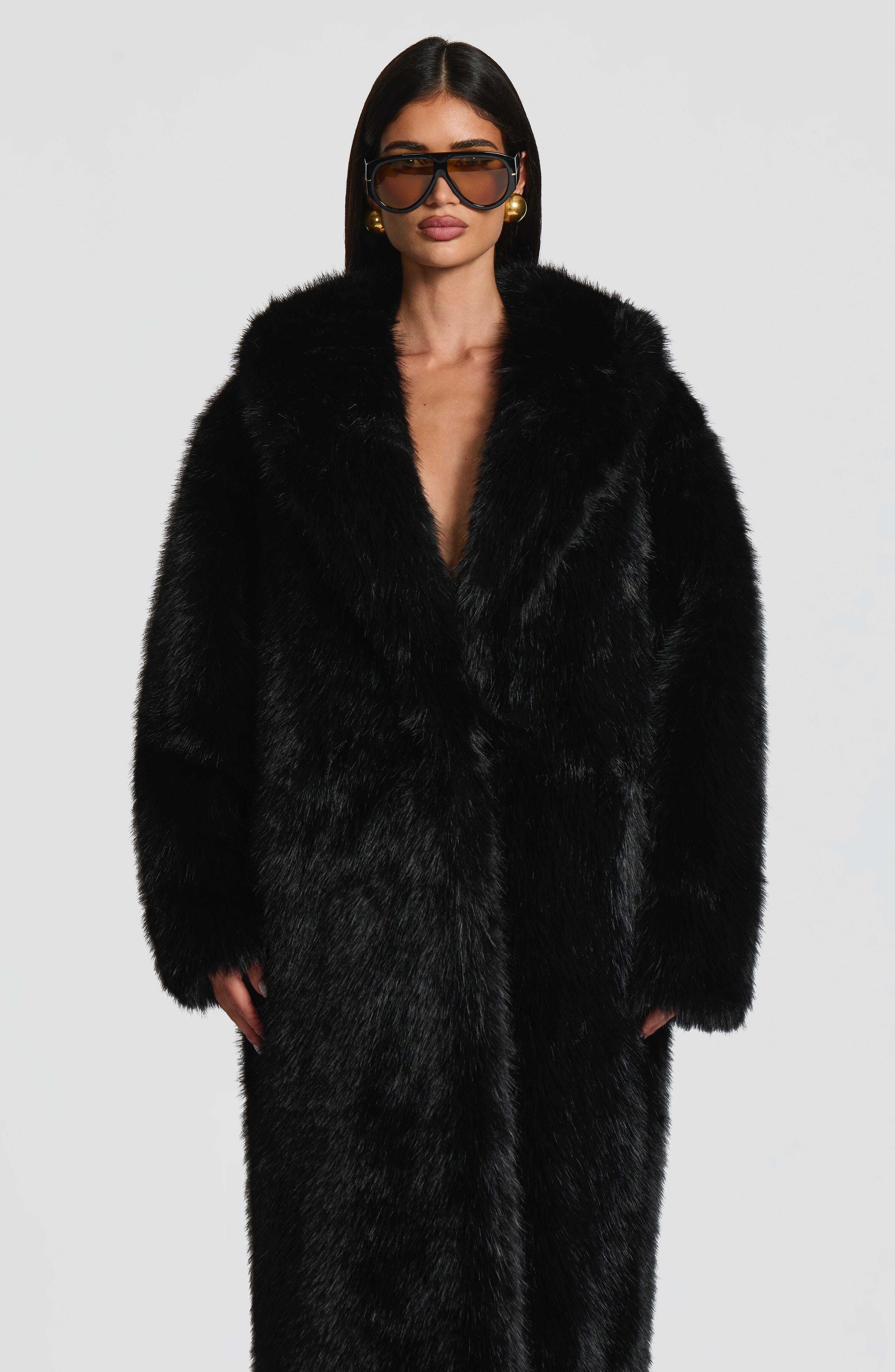 Willow Coat - Black - Image 4