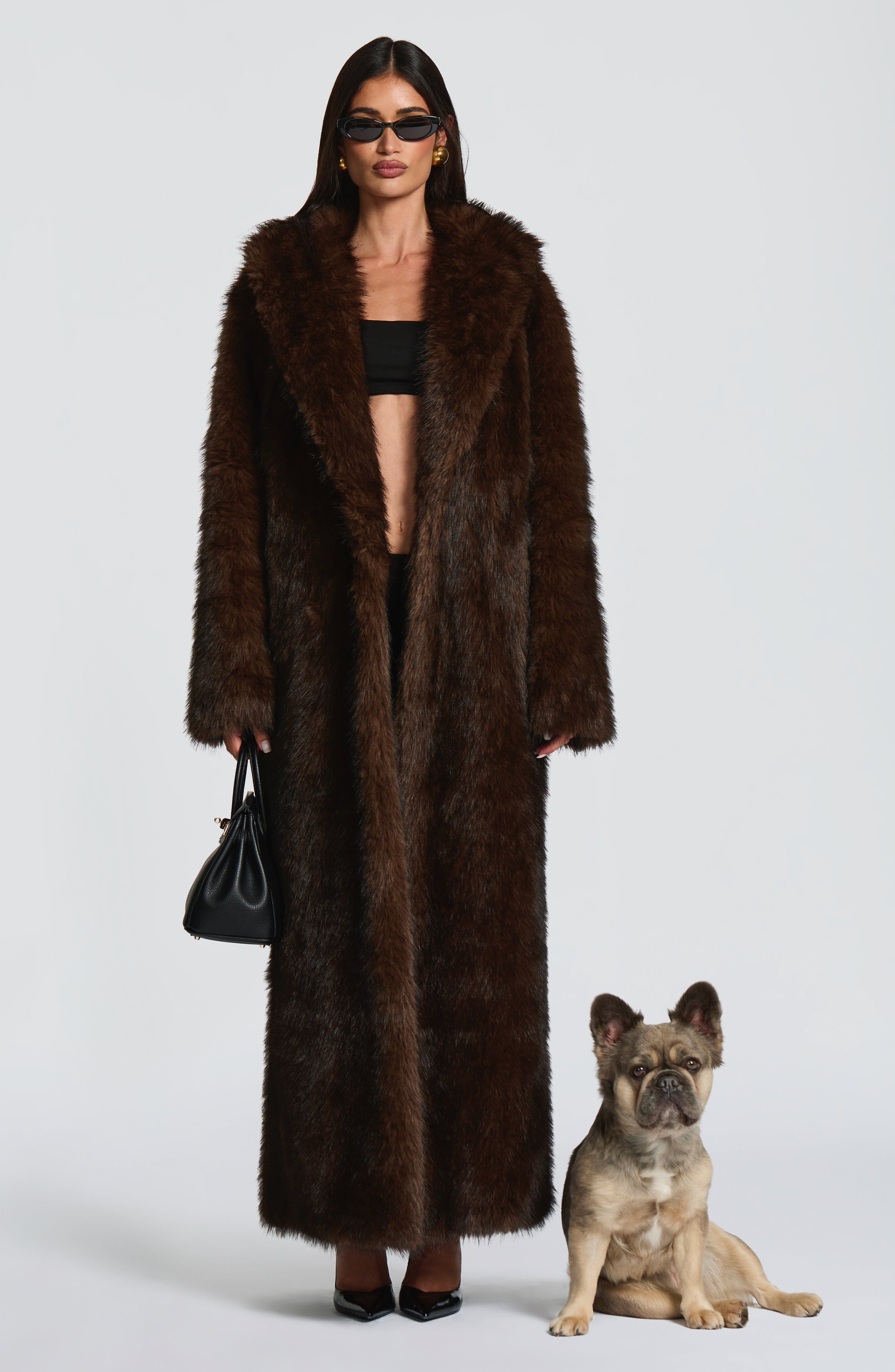 Willow Coat - Chocolate - Image 4