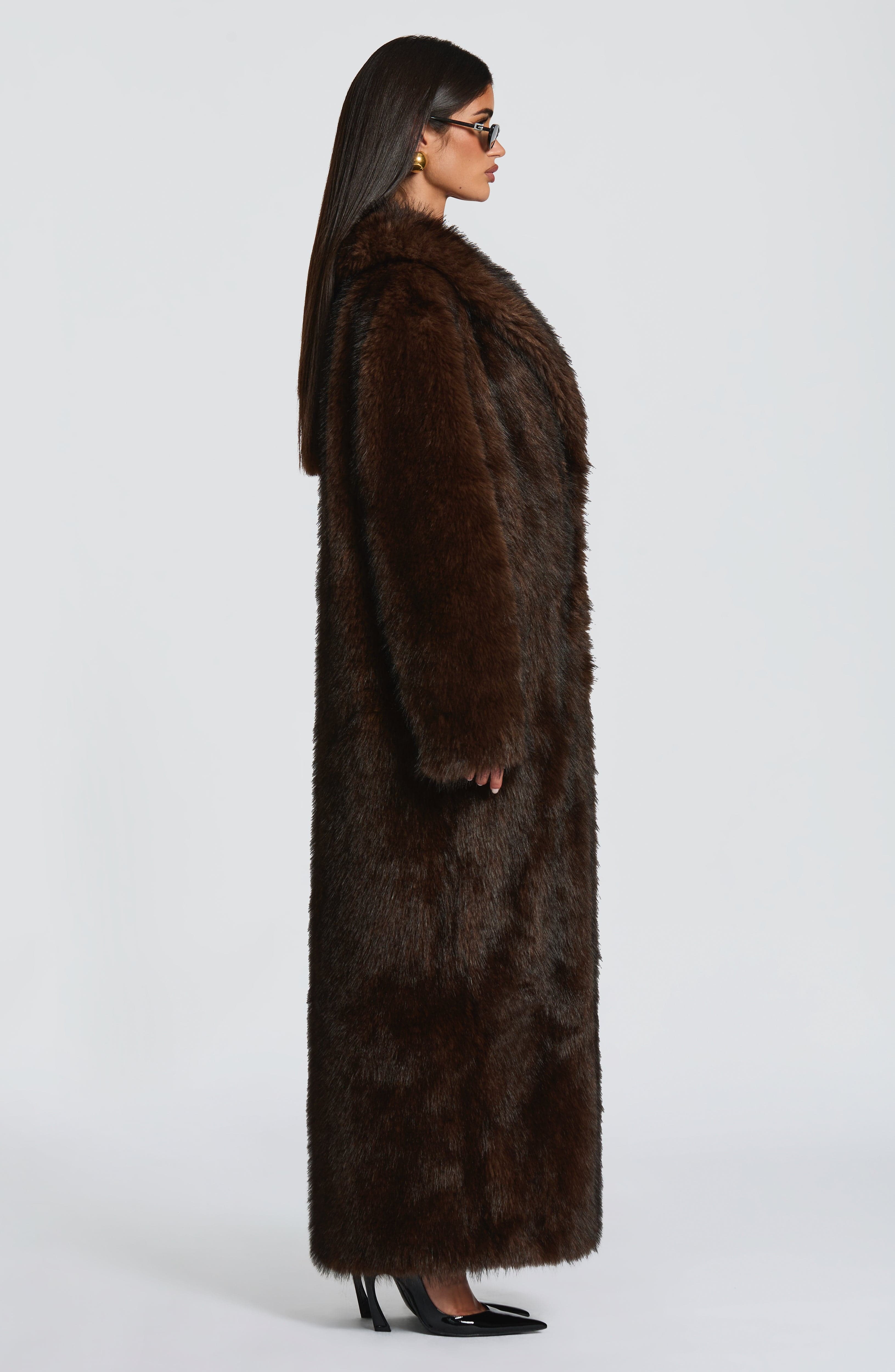 Willow Coat - Chocolate - Image 6