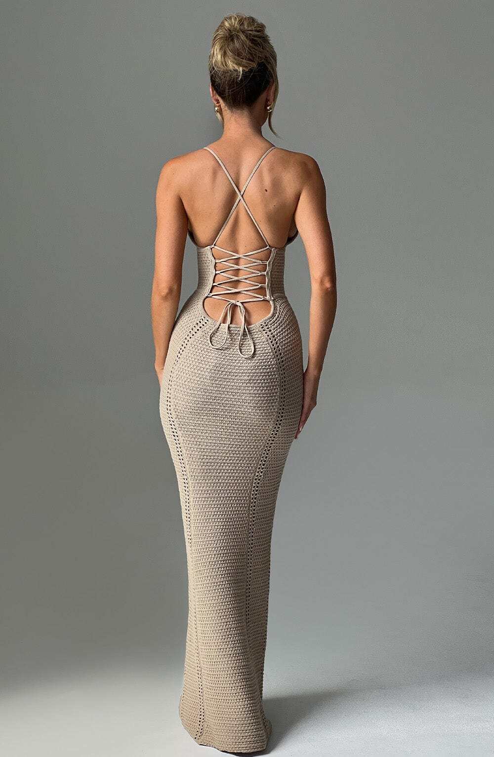 Xanthe Maxi Dress - Beige - Image 2
