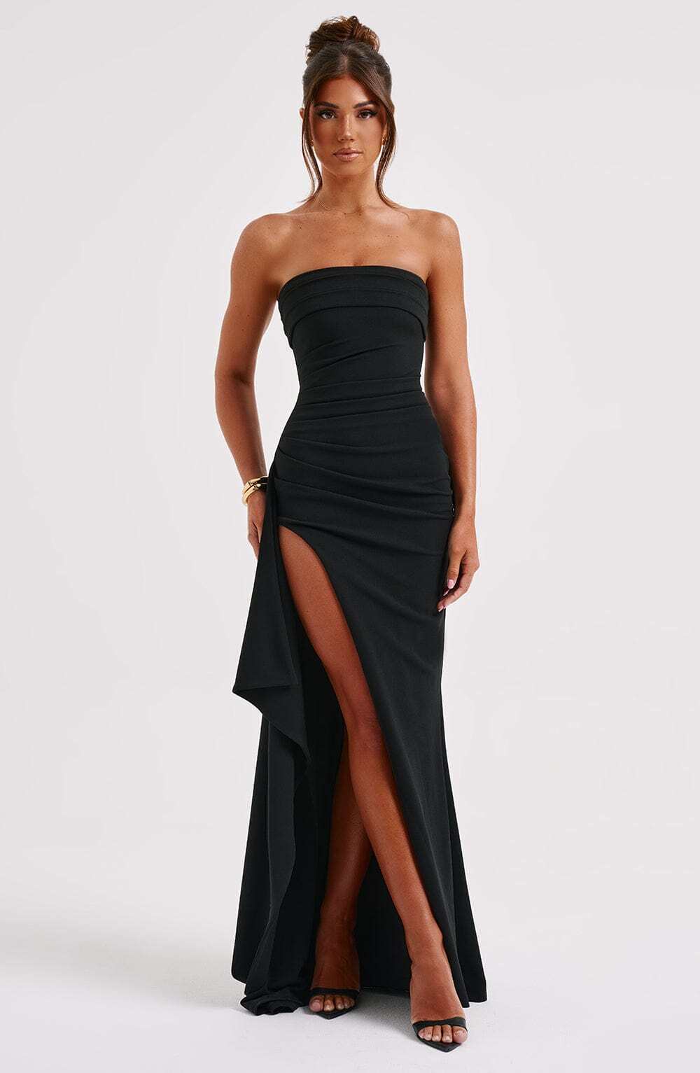 Zafira Maxi Dress - Black - Image 6