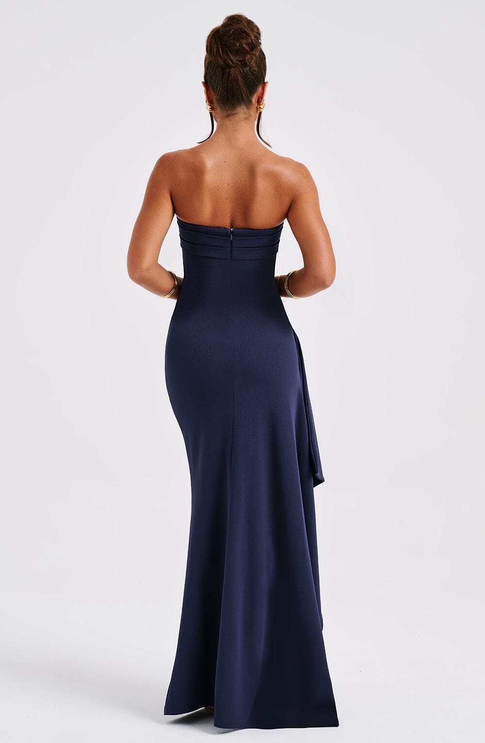 Zafira Maxi Dress - Navy - Image 5