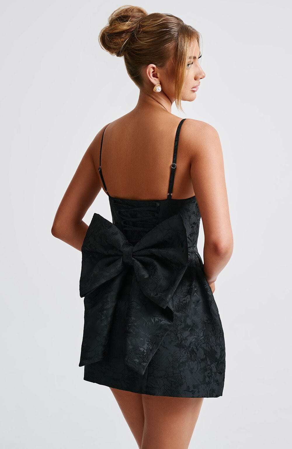 Zoella Mini Dress - Black - Image 5