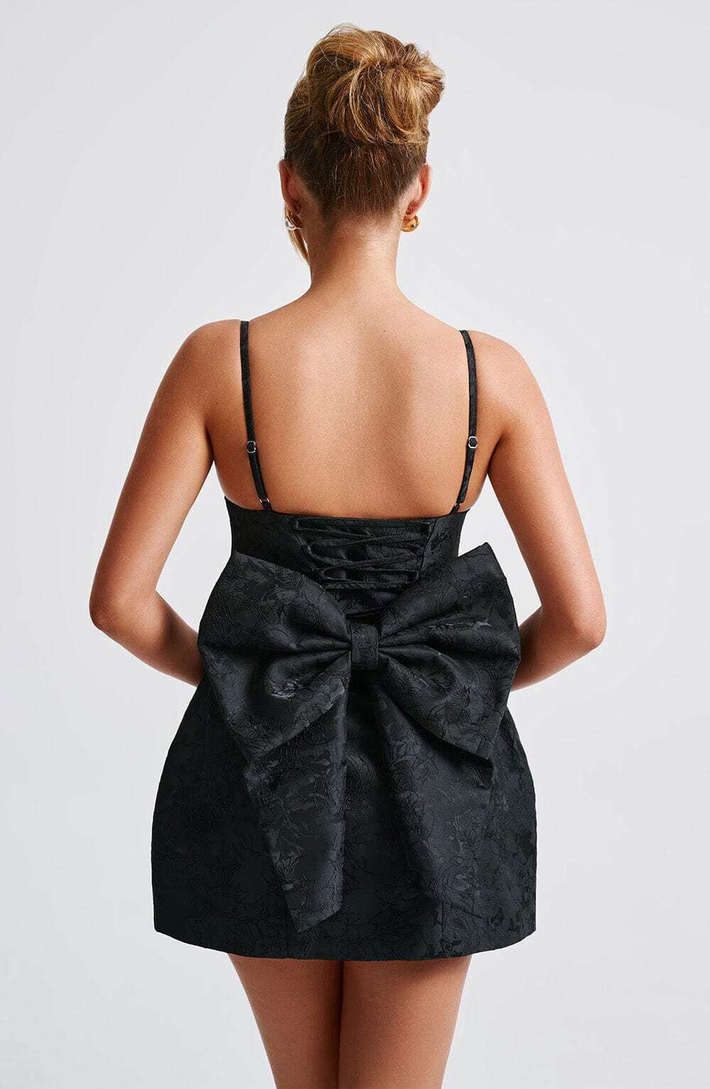 Zoella Mini Dress - Black - Image 6