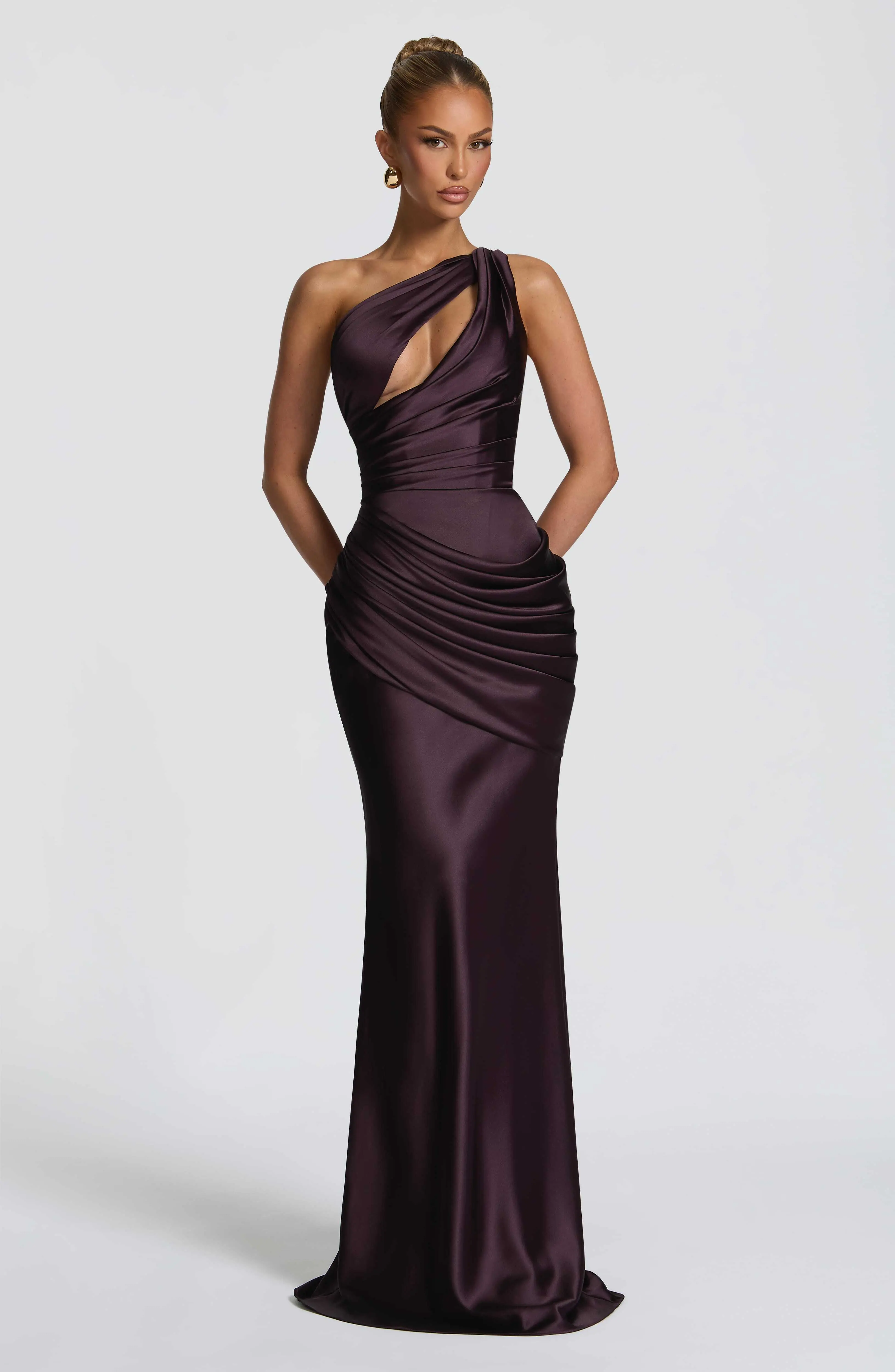 Emina Maxi Dress - Plum