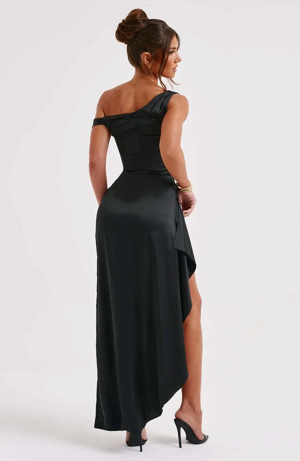 Juliene Maxi Dress - Black - Image 3