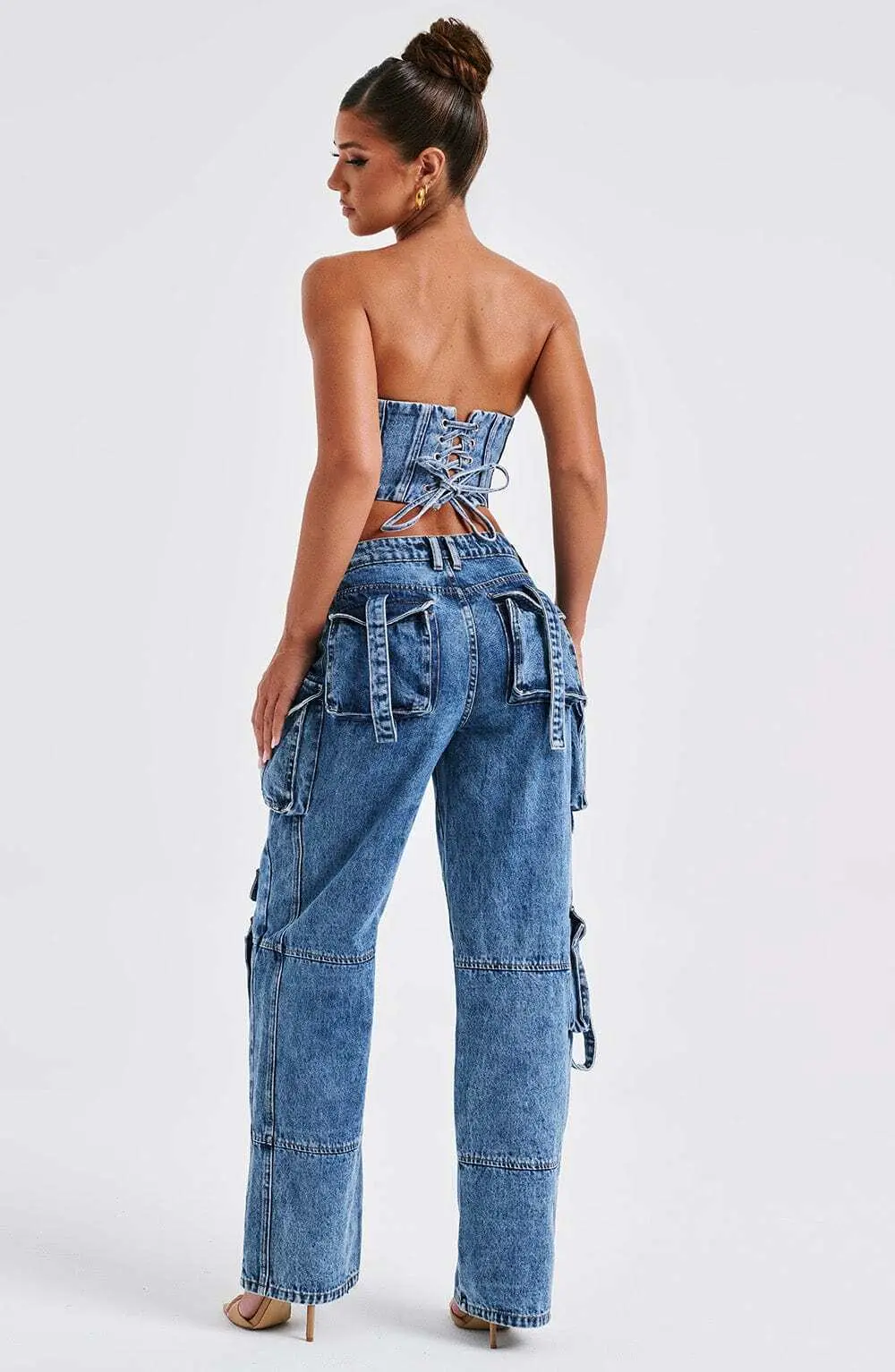 Yasie Corset - Dark Wash - Image 5