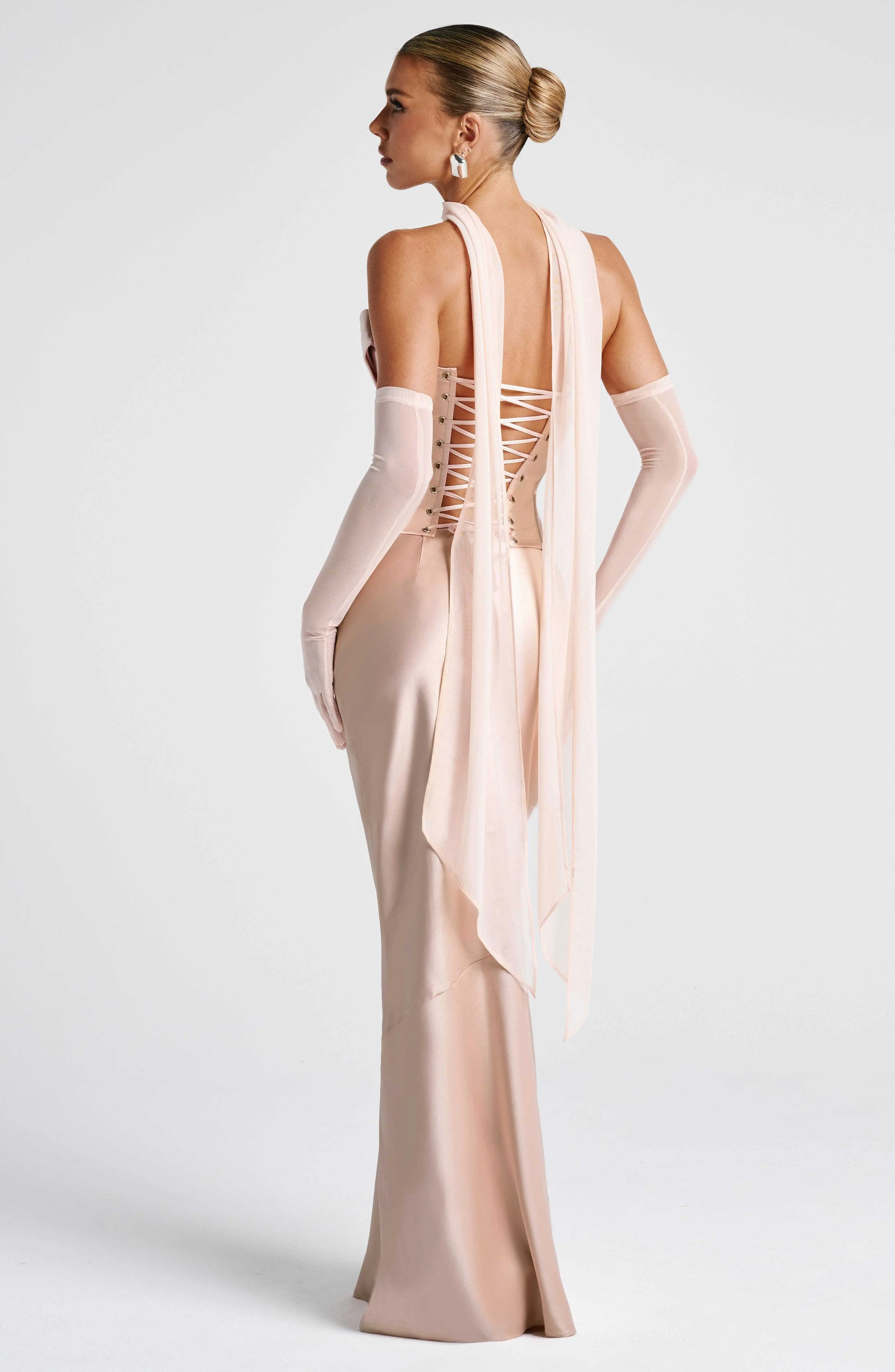 Ayla Scarf - Soft Peach - Image 4