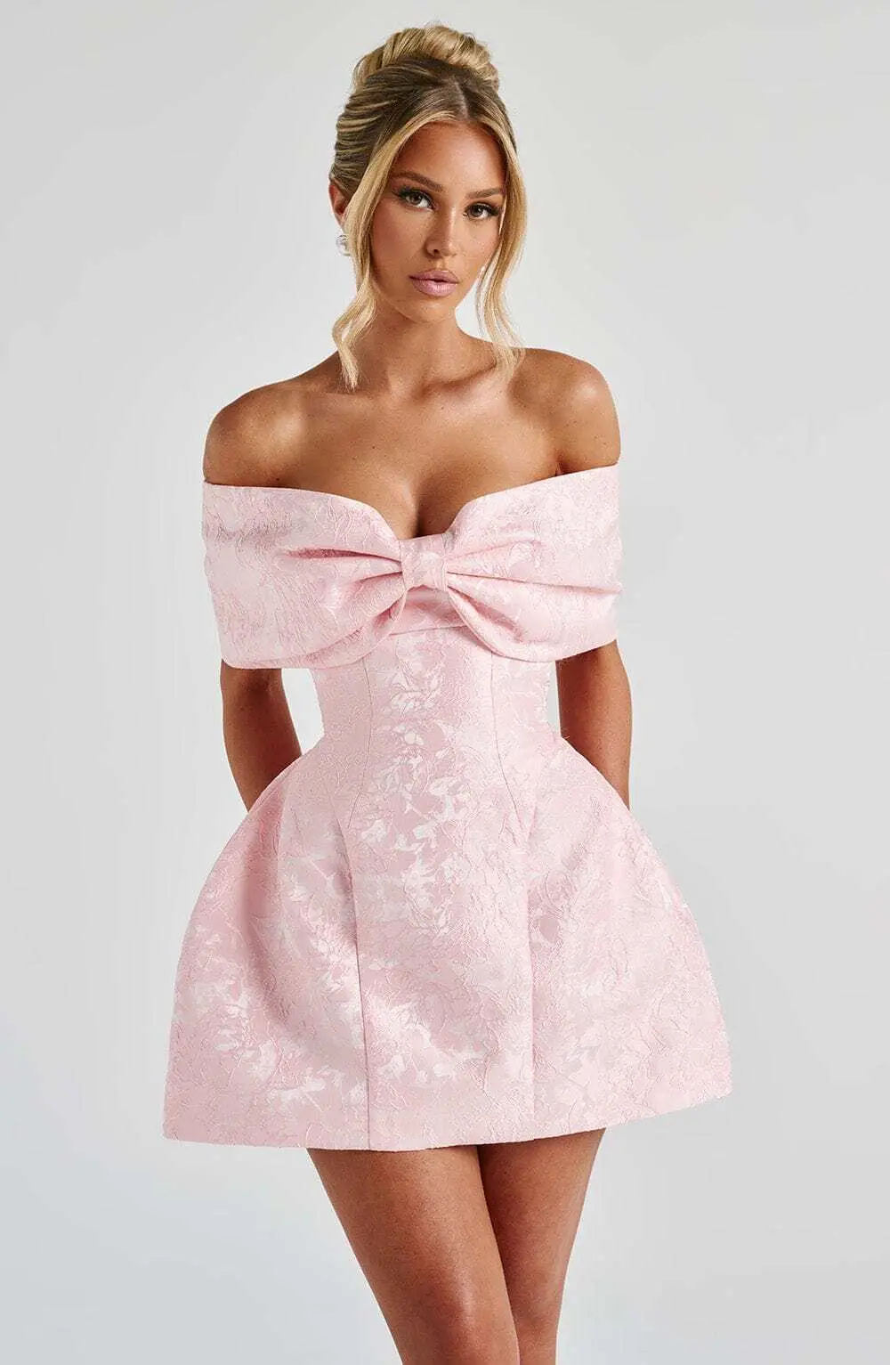 Raquel Mini Dress - Blush