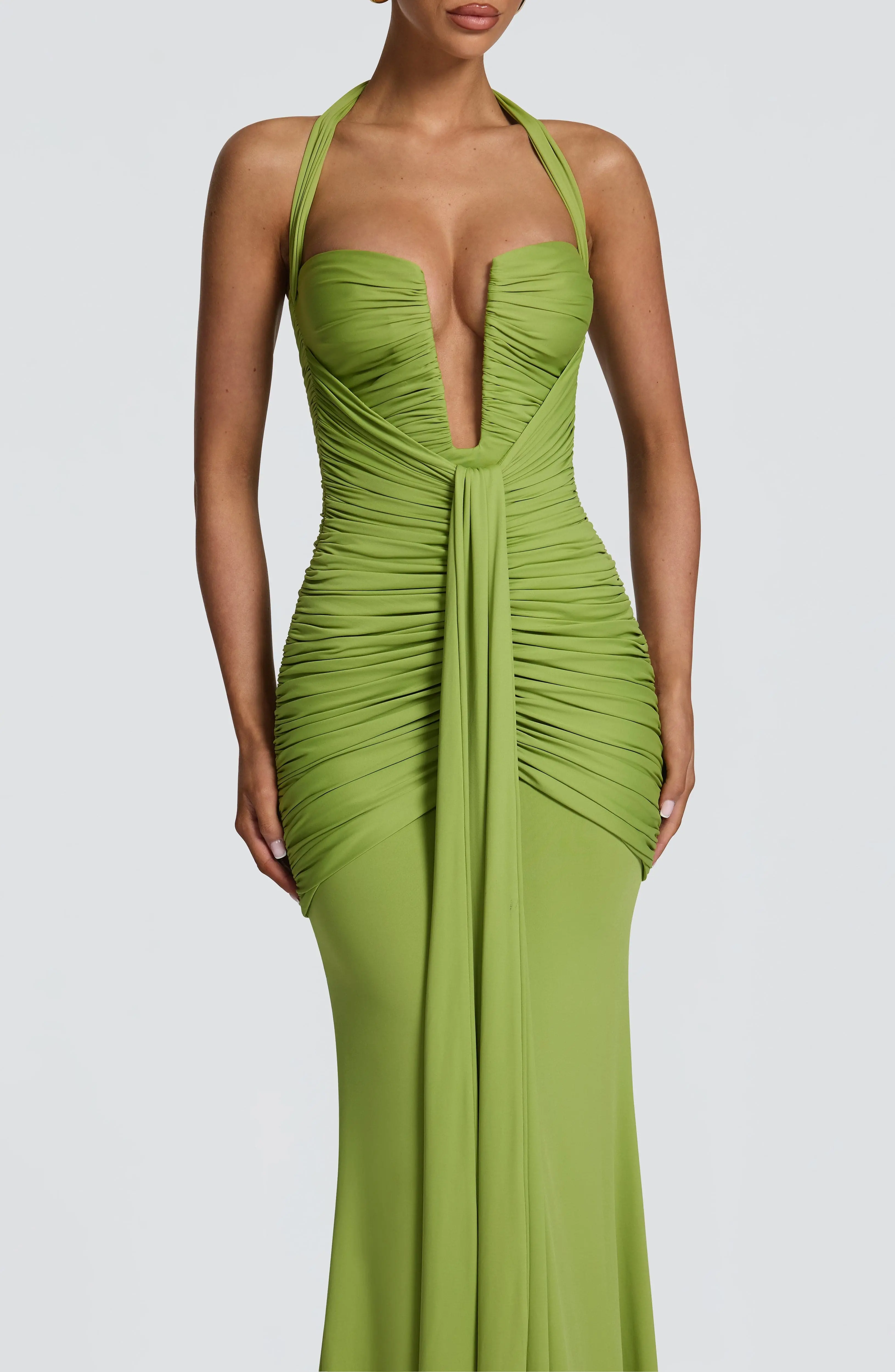Morrigan Maxi Dress - Olive - Image 4
