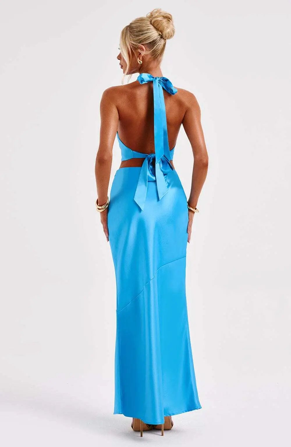 Zaylee Maxi Skirt - Blue - Image 2