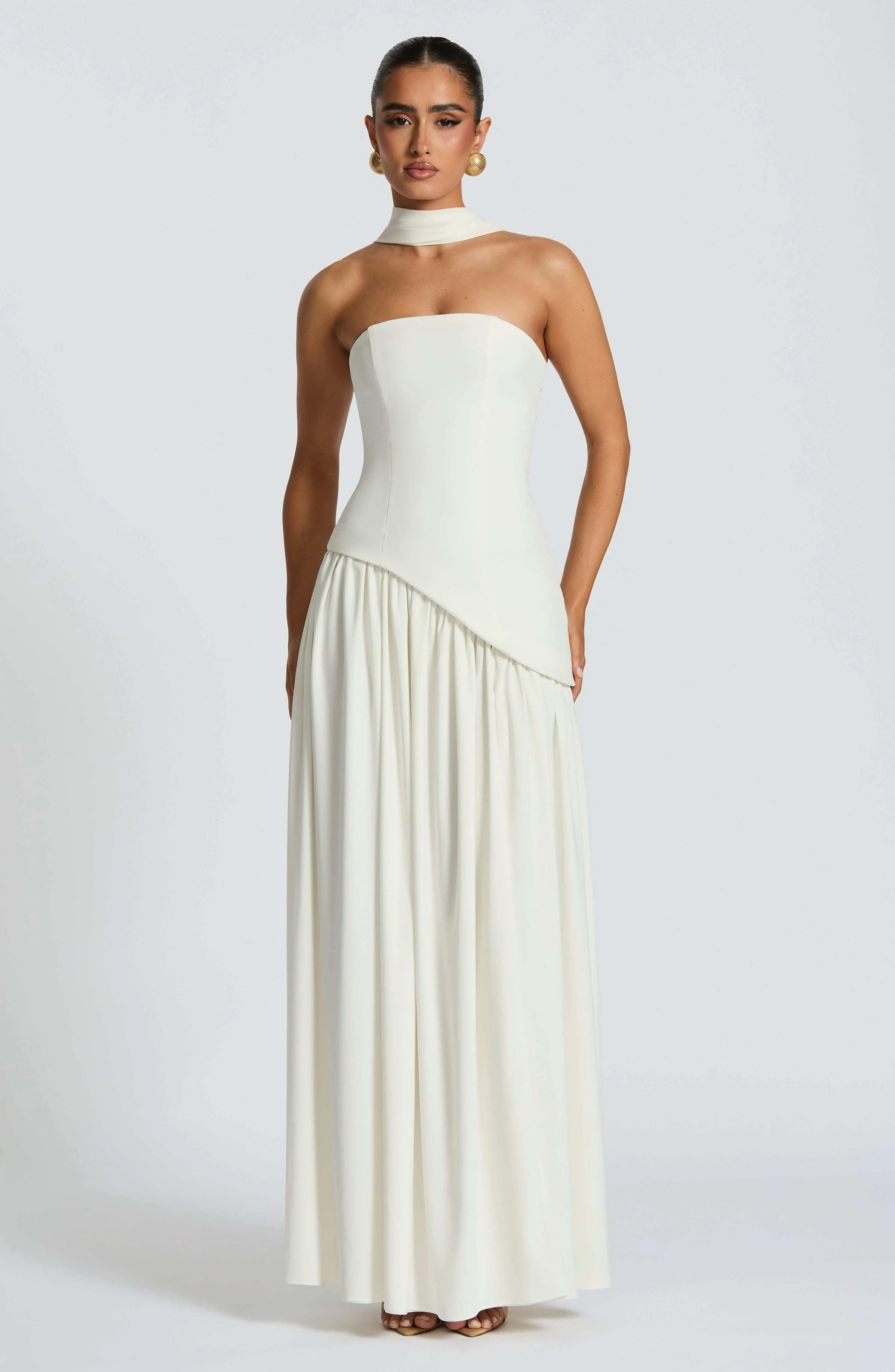 Maliyah Maxi Dress - Ivory - Image 4