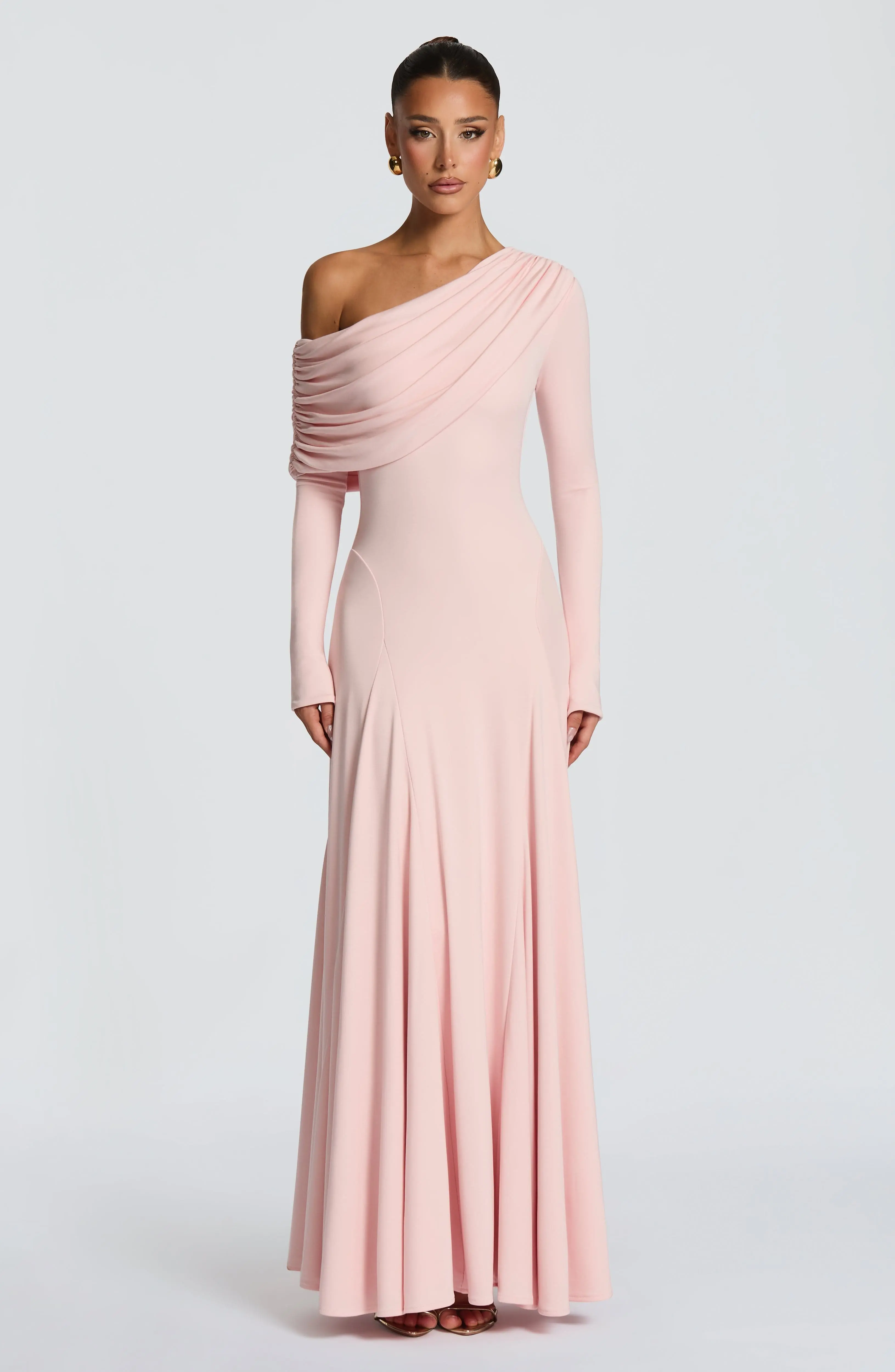 Rafaela Maxi Dress - Soft Blush - Image 3