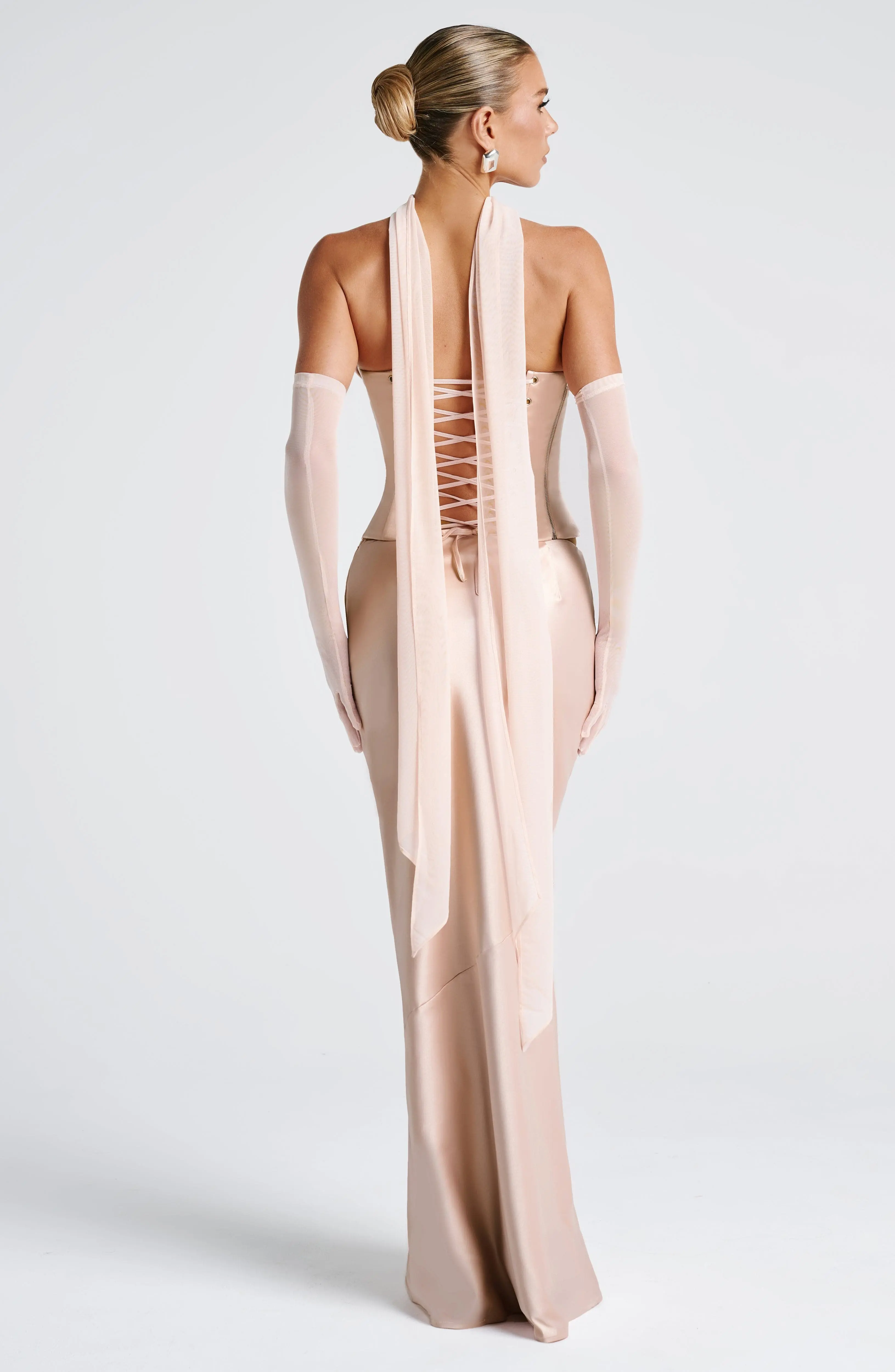 Ayla Scarf - Soft Peach - Image 6