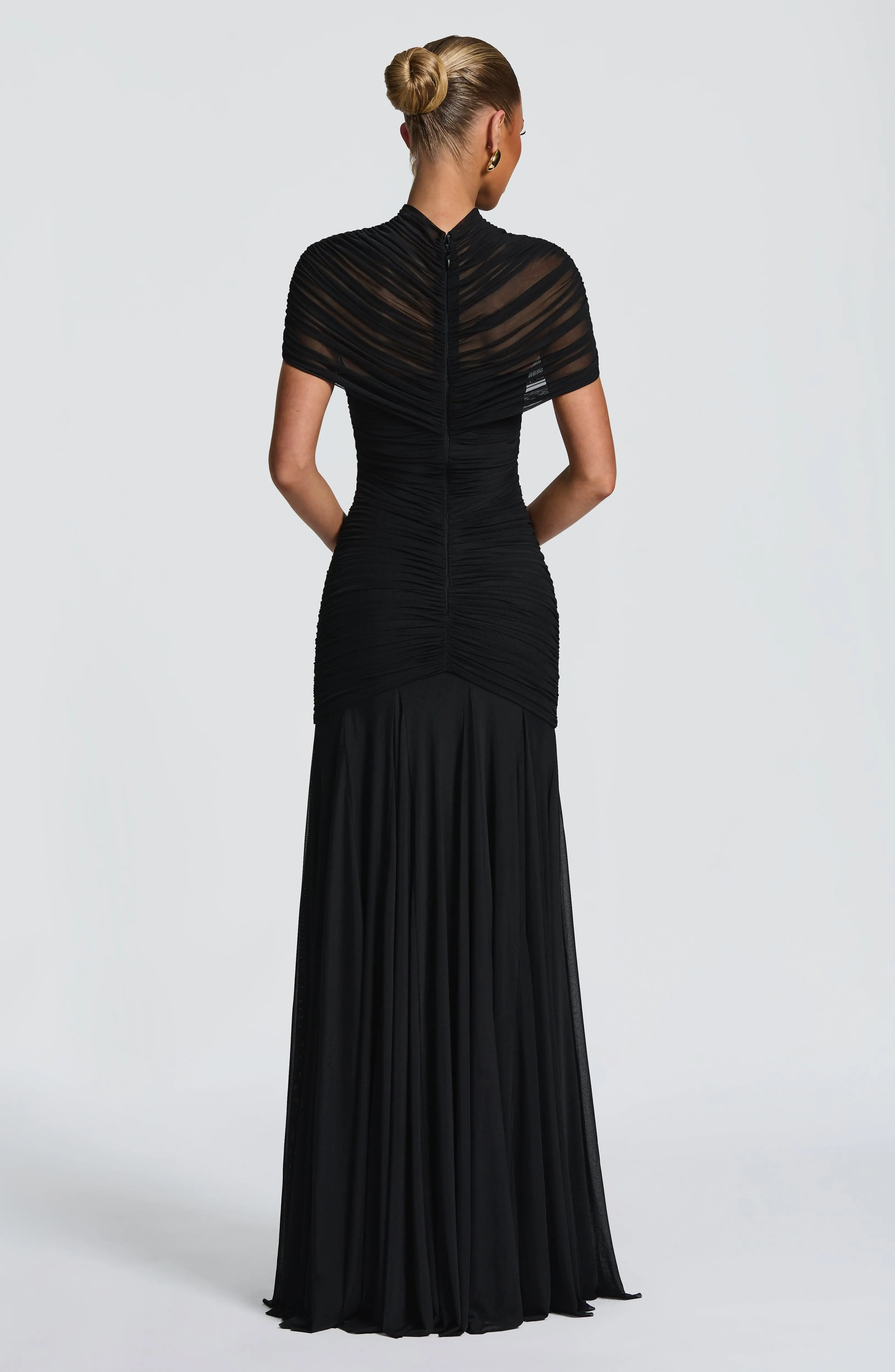Jaya Maxi Dress - Black - Image 3