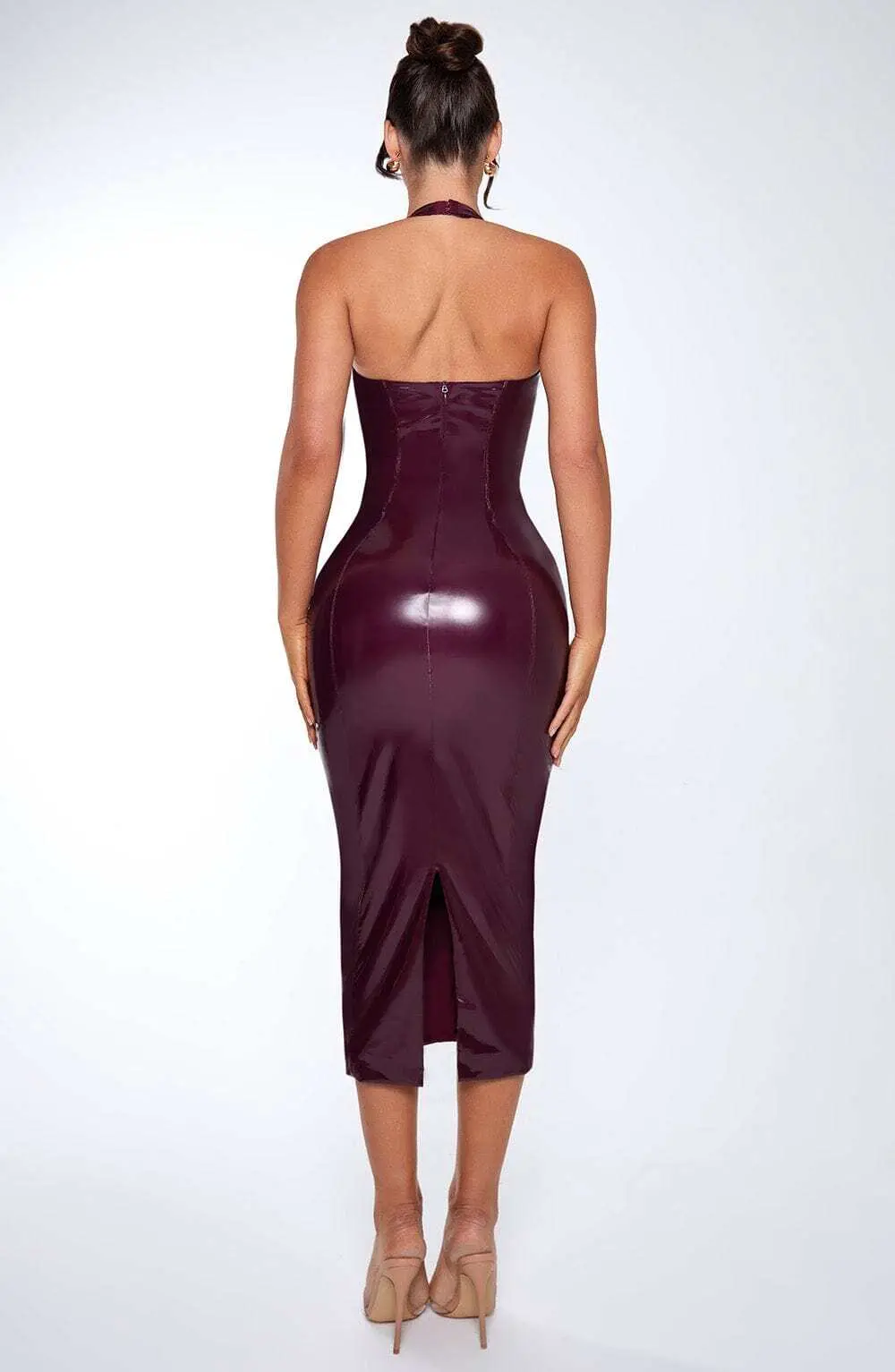Violette Midi Dress - Cherry Lacquer - Image 7