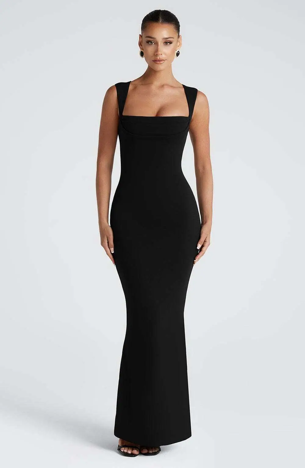 Helena Maxi Dress - Black - Image 5