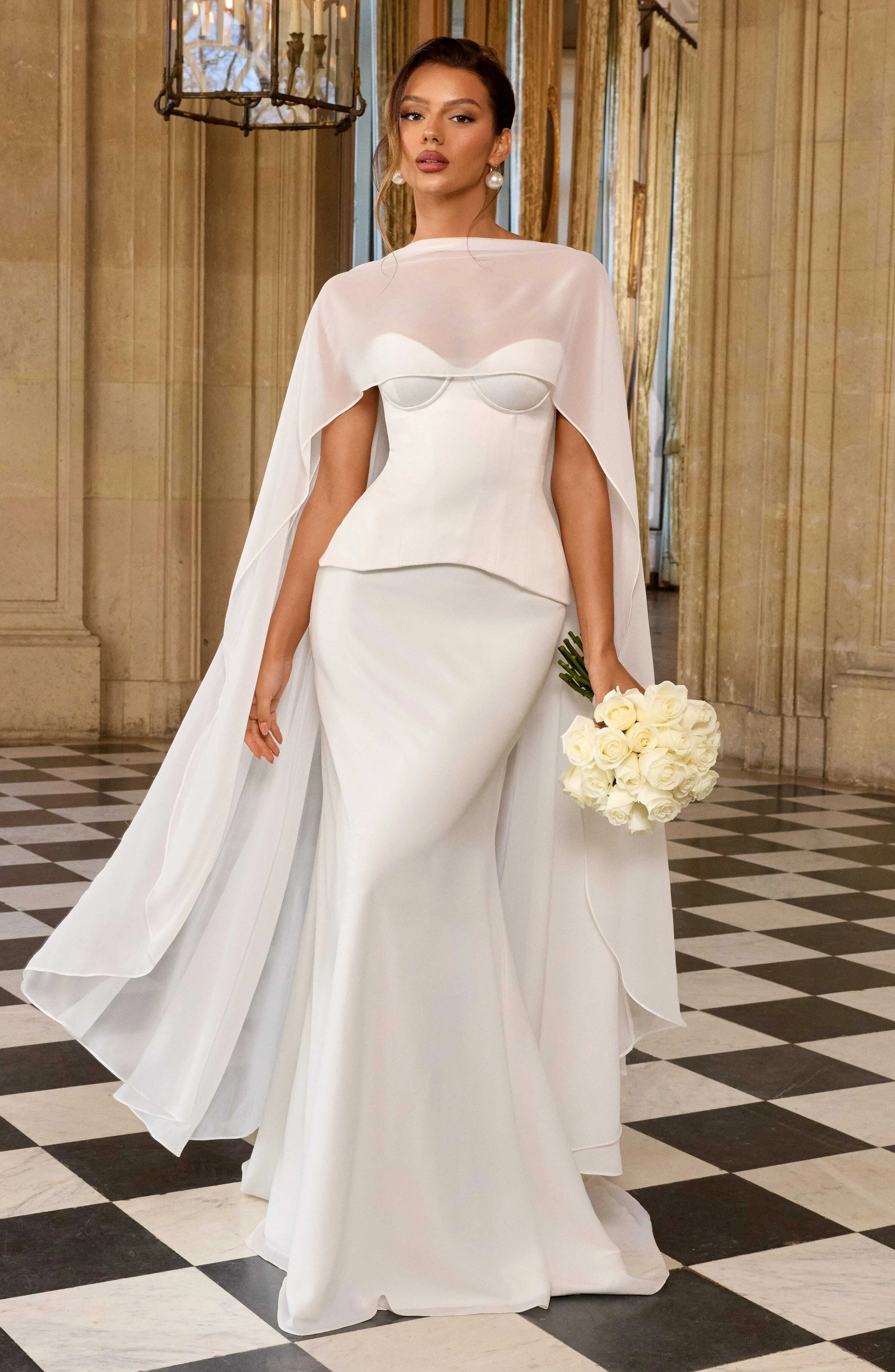 Kaia Maxi Skirt - Ivory - Image 7