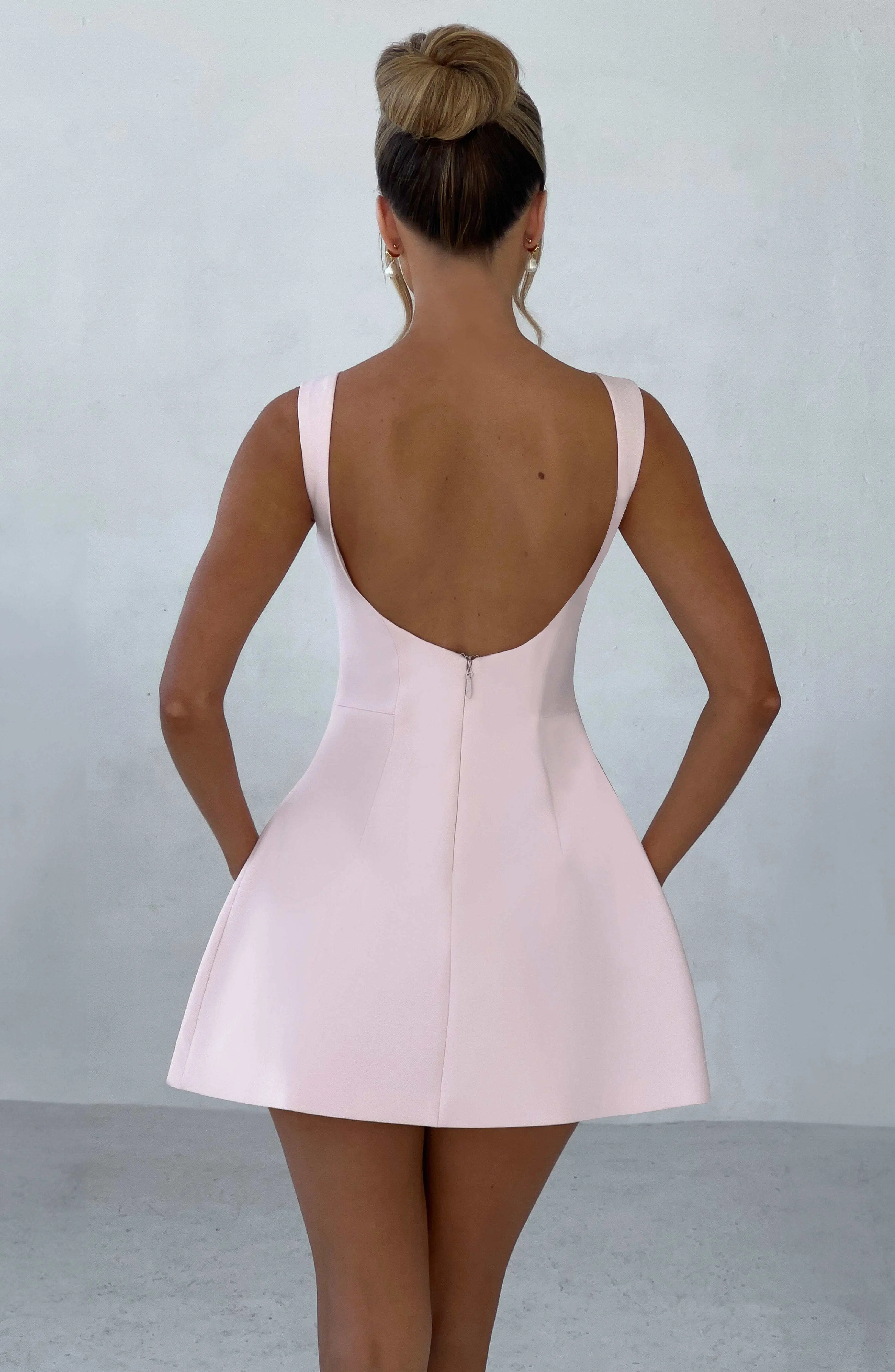 Alana Mini Dress - Blush - Image 2