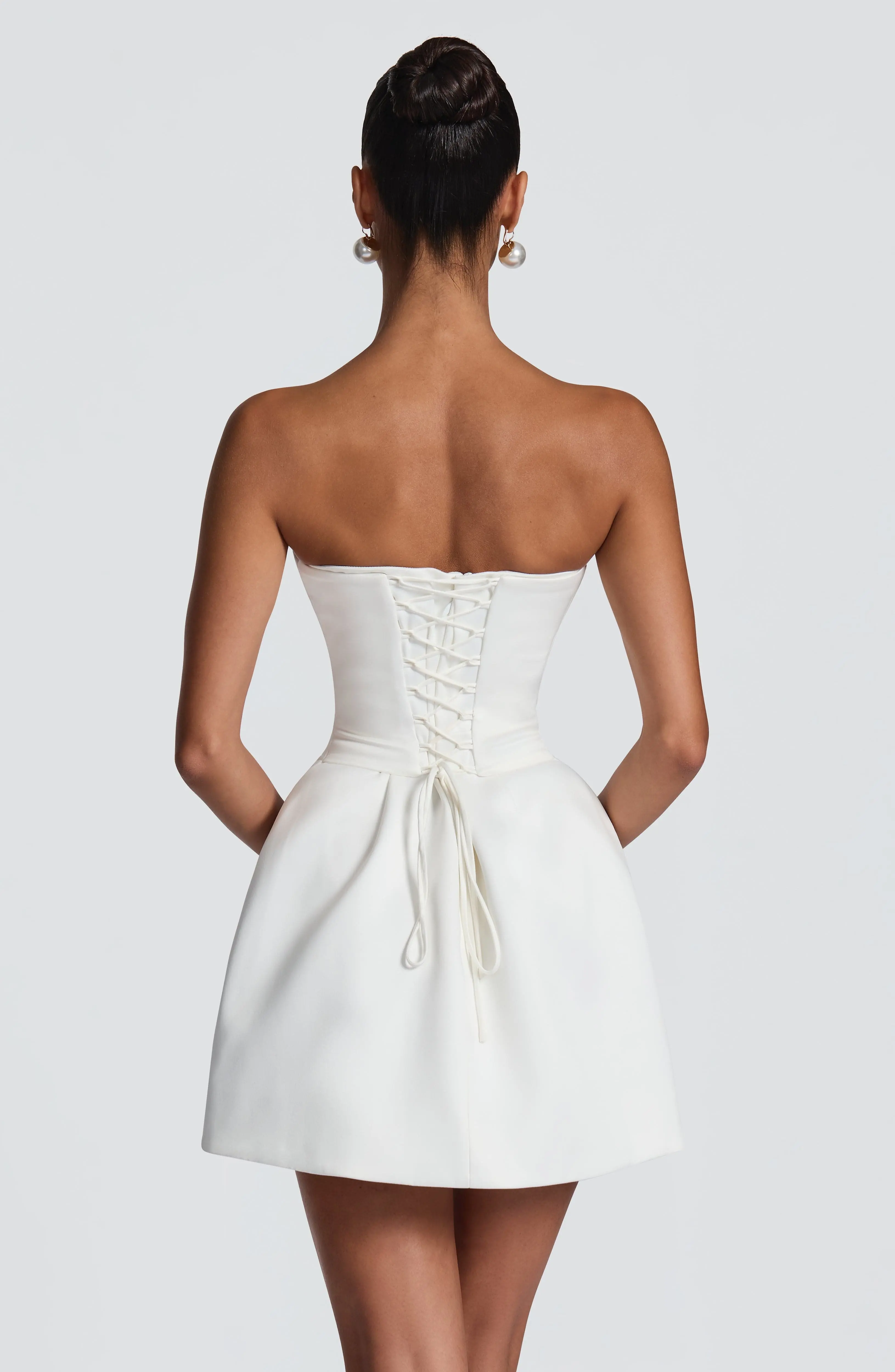 Torin Mini Dress - Ivory - Image 4
