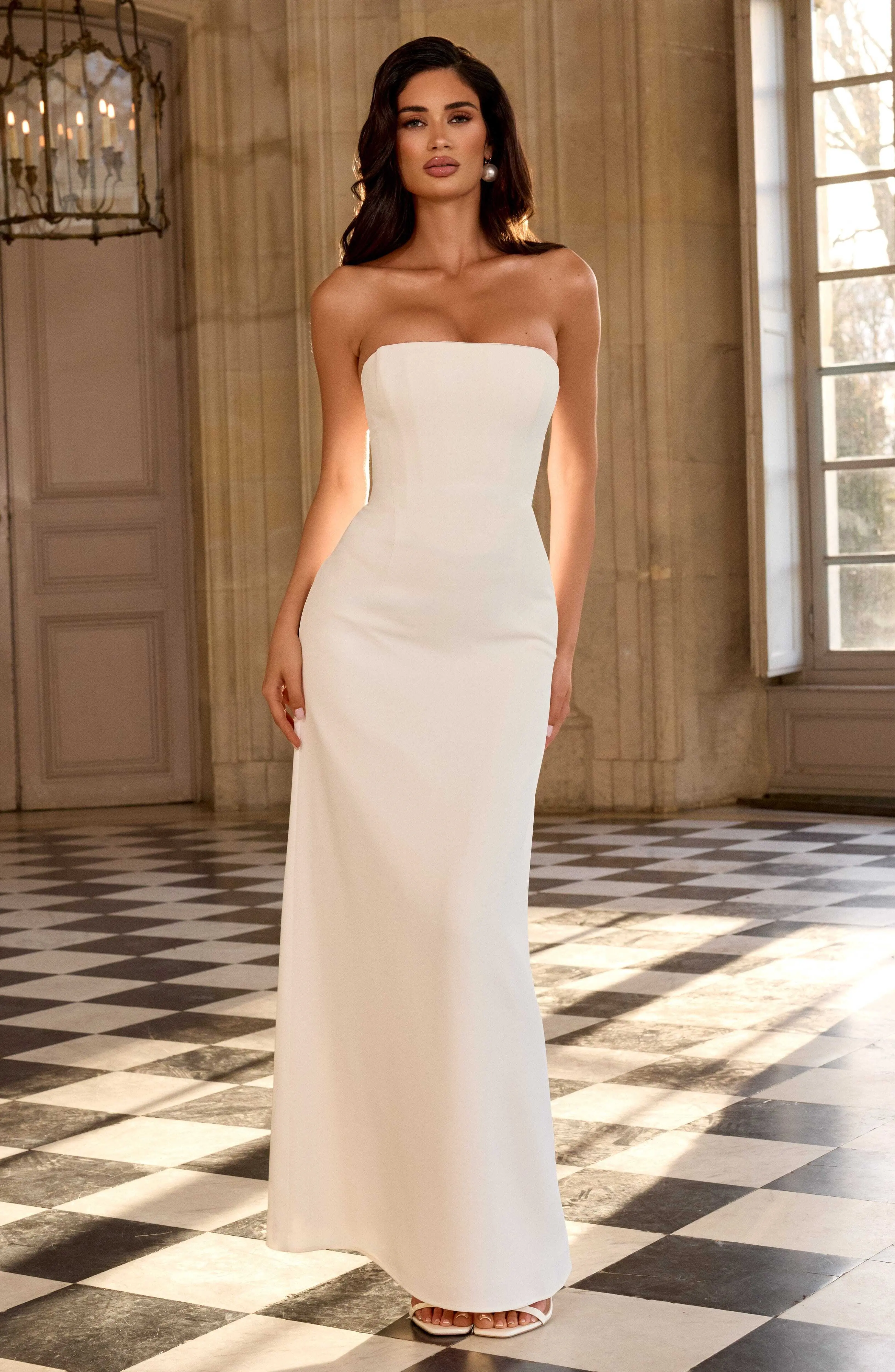Irmina Maxi Dress - Ivory - Image 9