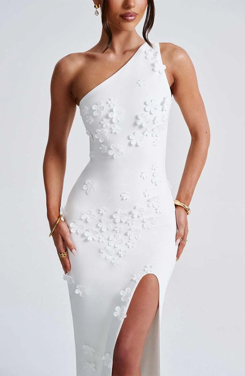 Cynthia Maxi Dress - Ivory - Image 8