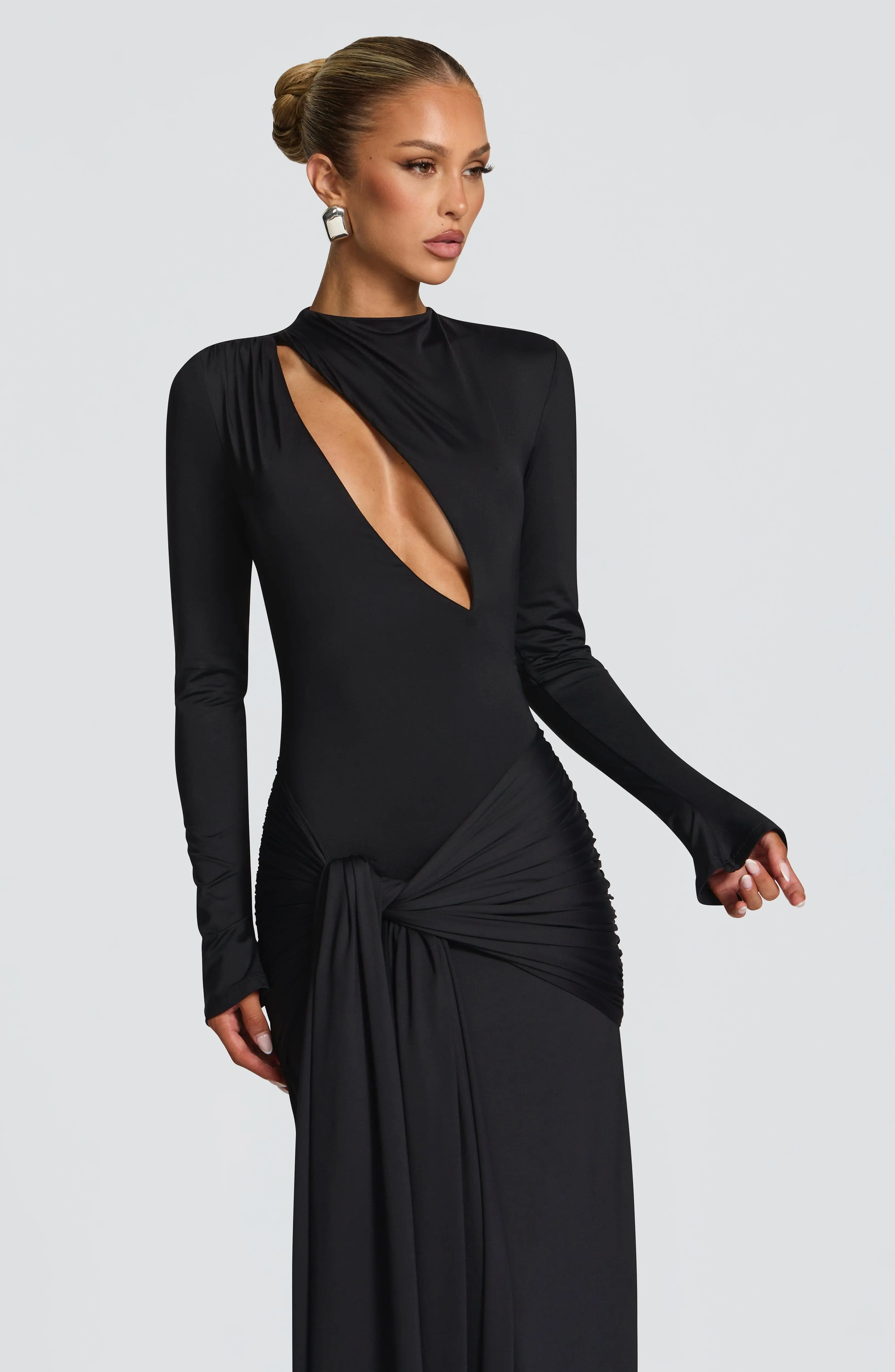 Tahnee Maxi Dress - Black - Image 5