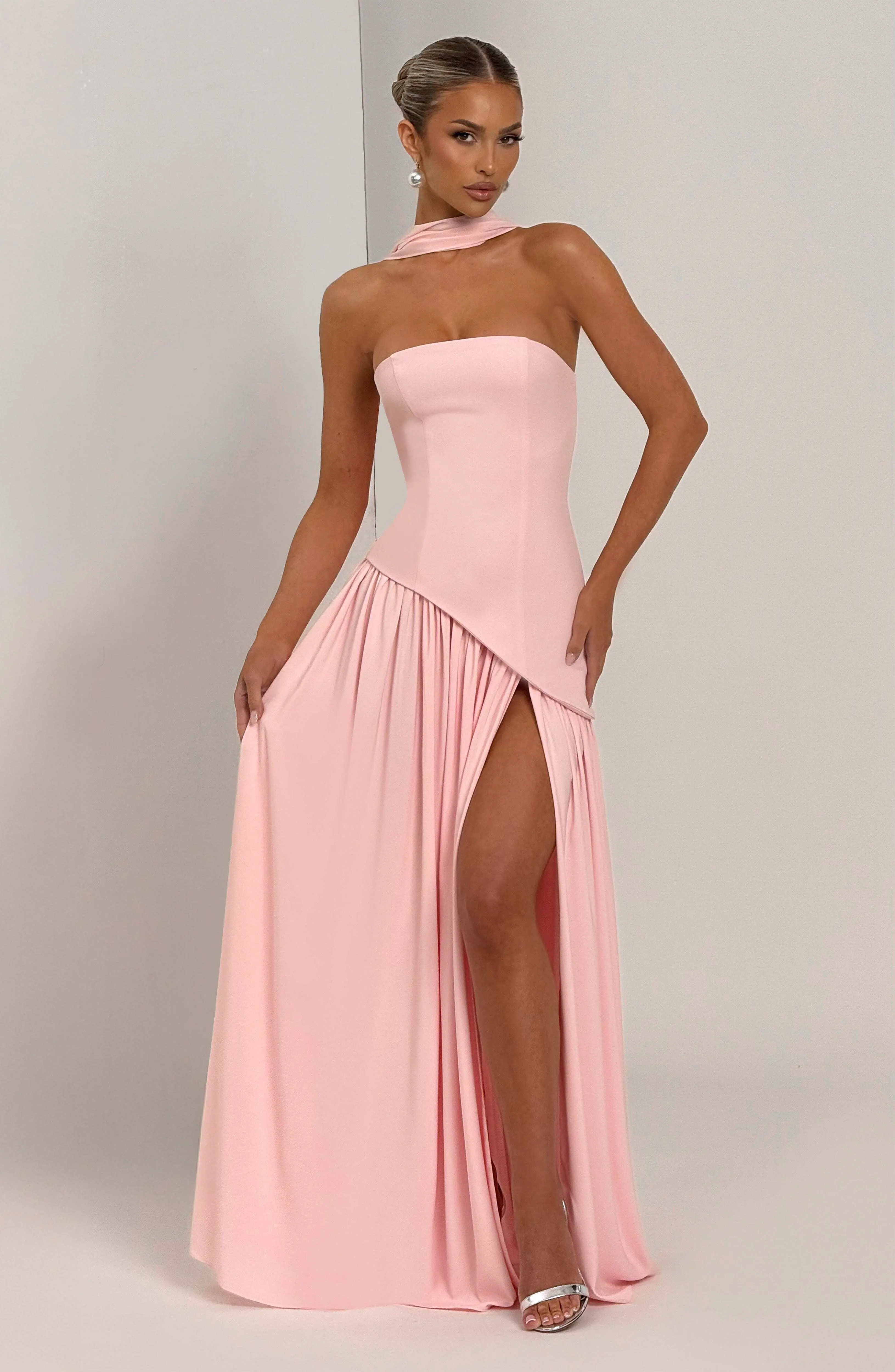 Maliyah Maxi Dress - Blush - Image 7