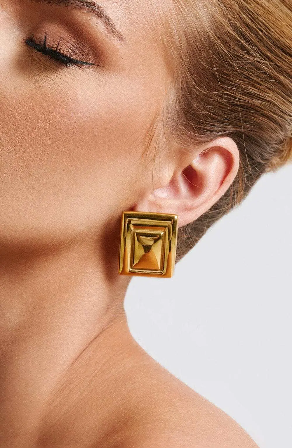 London Earrings - Gold - Image 2
