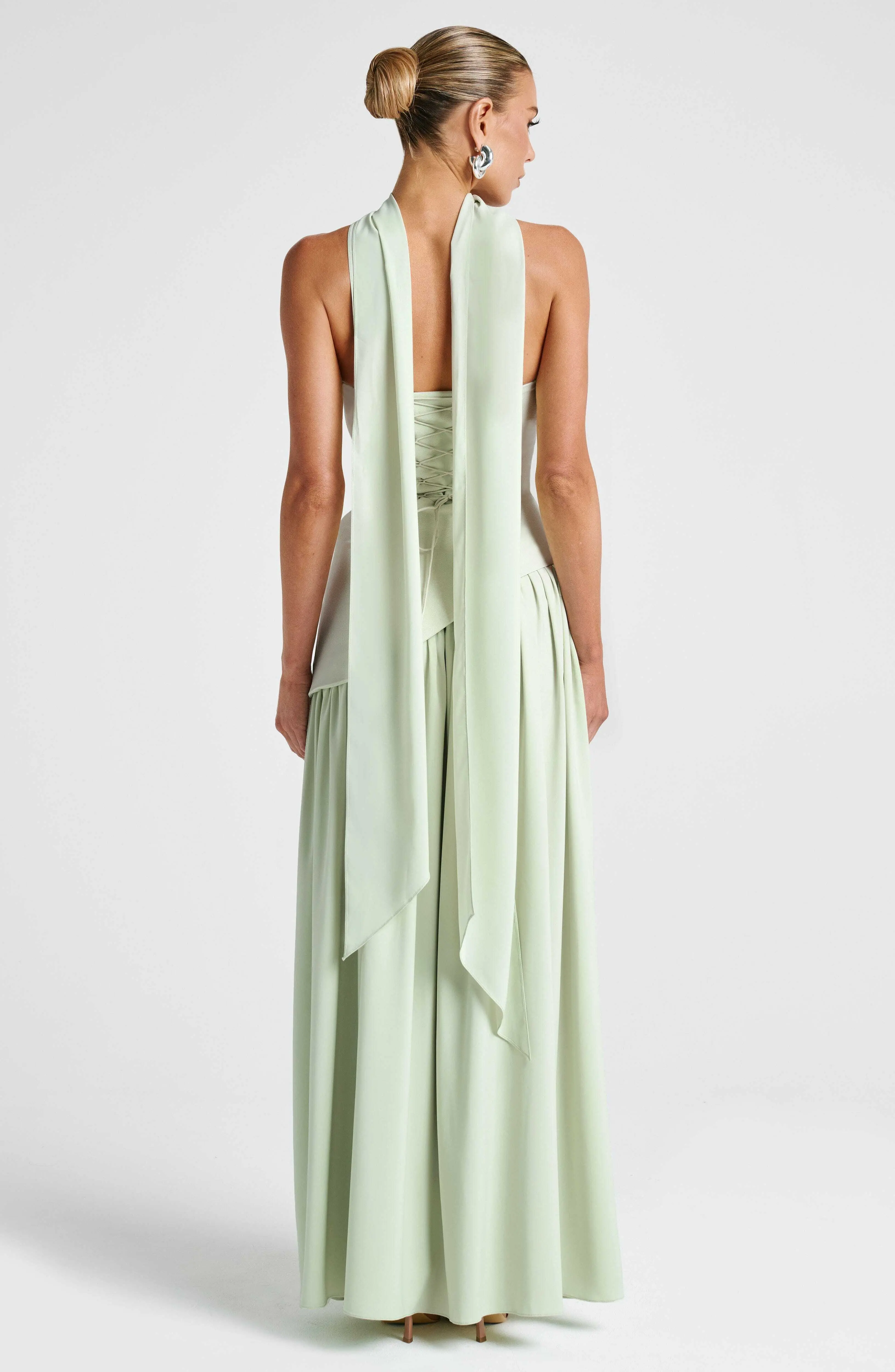 Maliyah Maxi Dress - Mint - Image 5