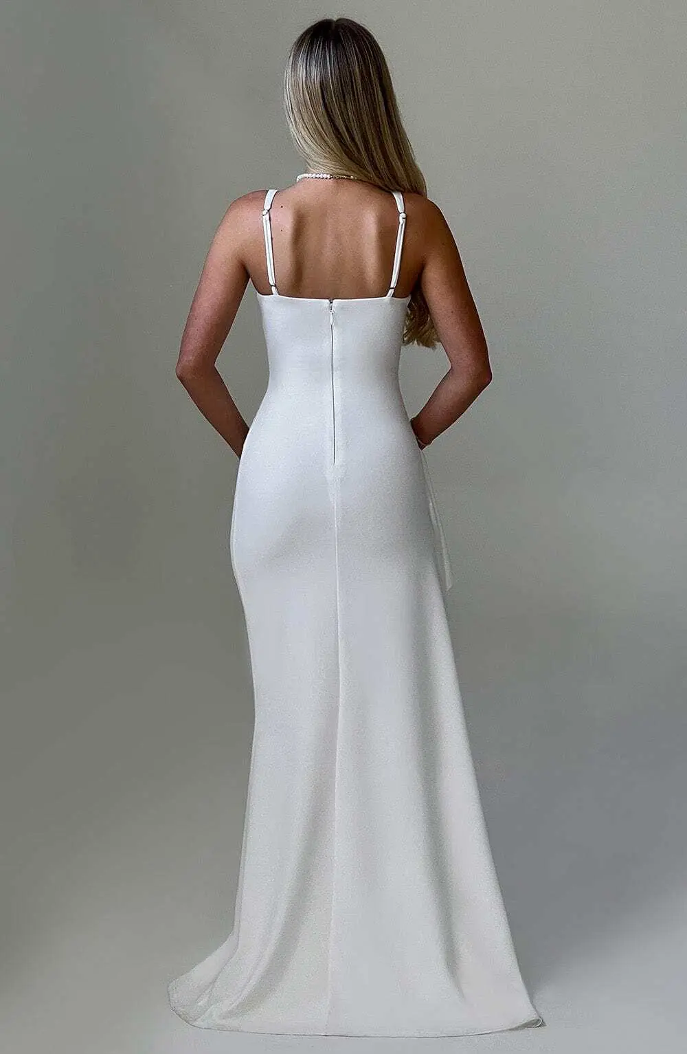 Violetta Maxi Dress - Ivory - Image 2