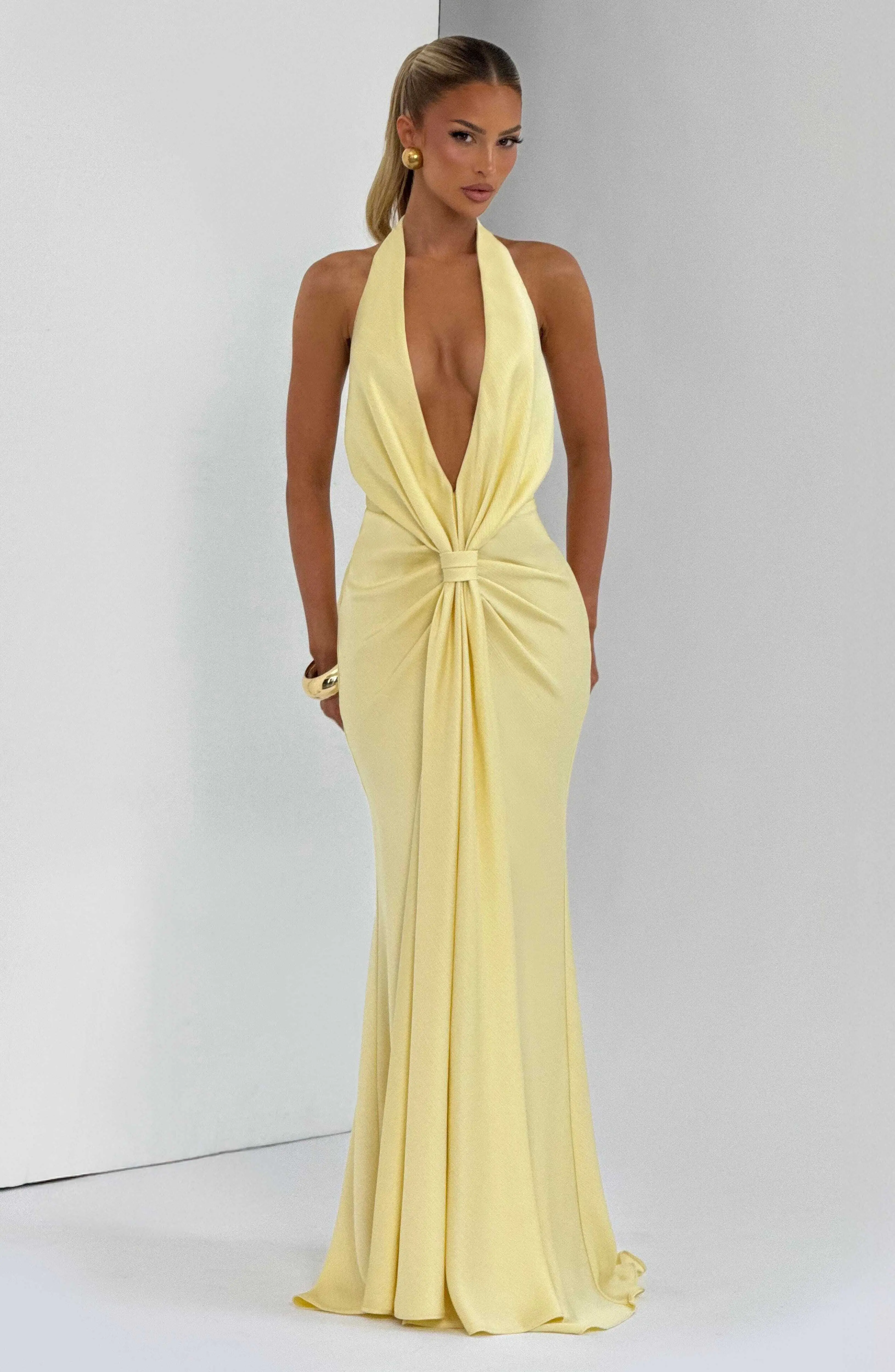 Linette Gown - Lemon - Image 7