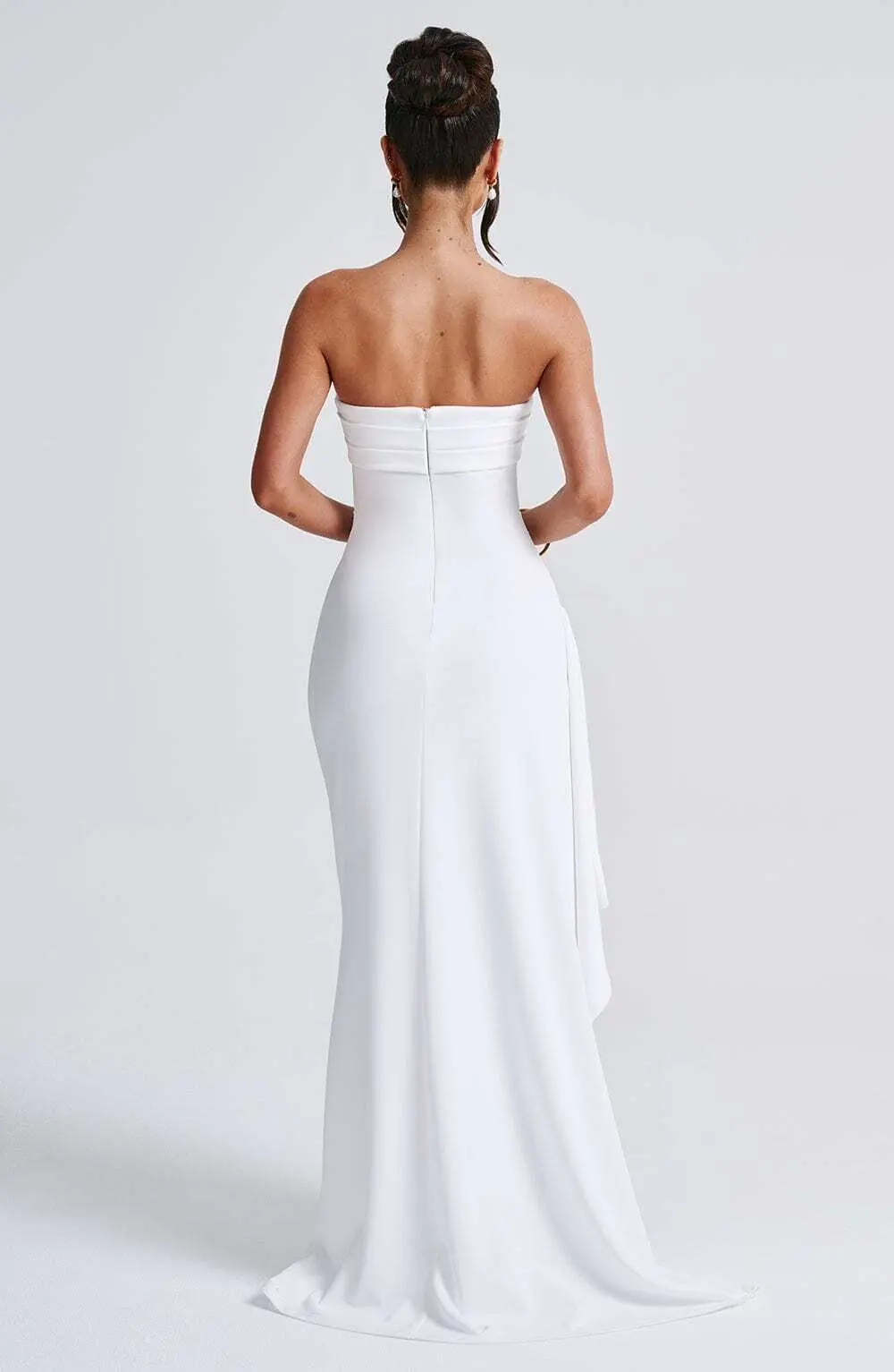 Zafira Maxi Dress - White - Image 3