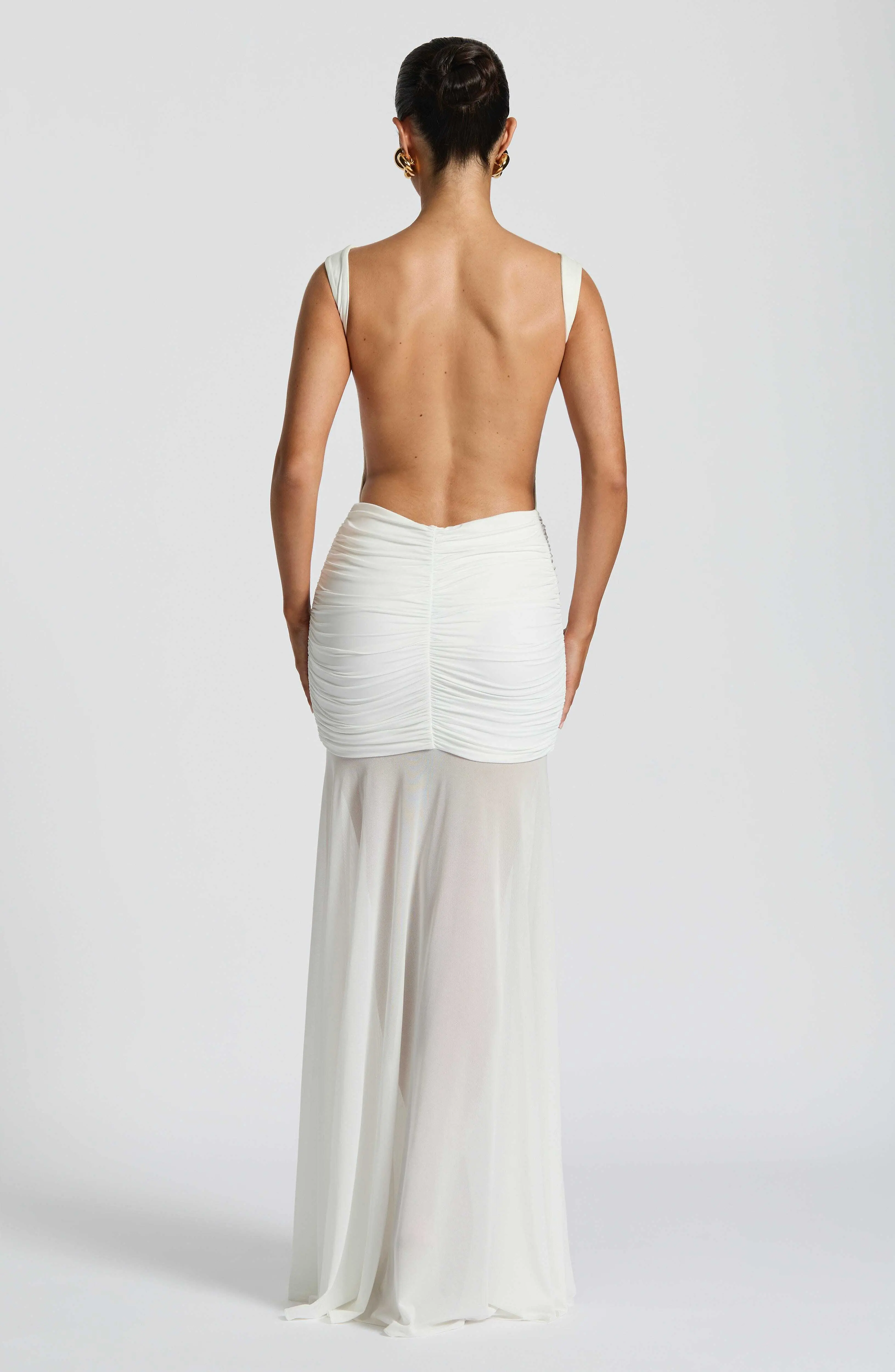Fae Maxi Skirt - White - Image 5