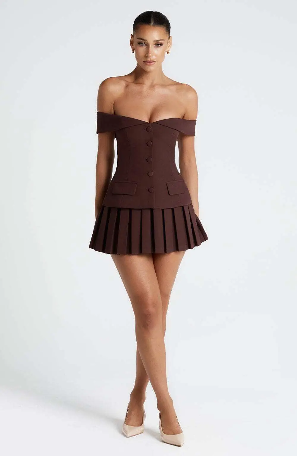 Blakely Top - Plum Brown - Image 7