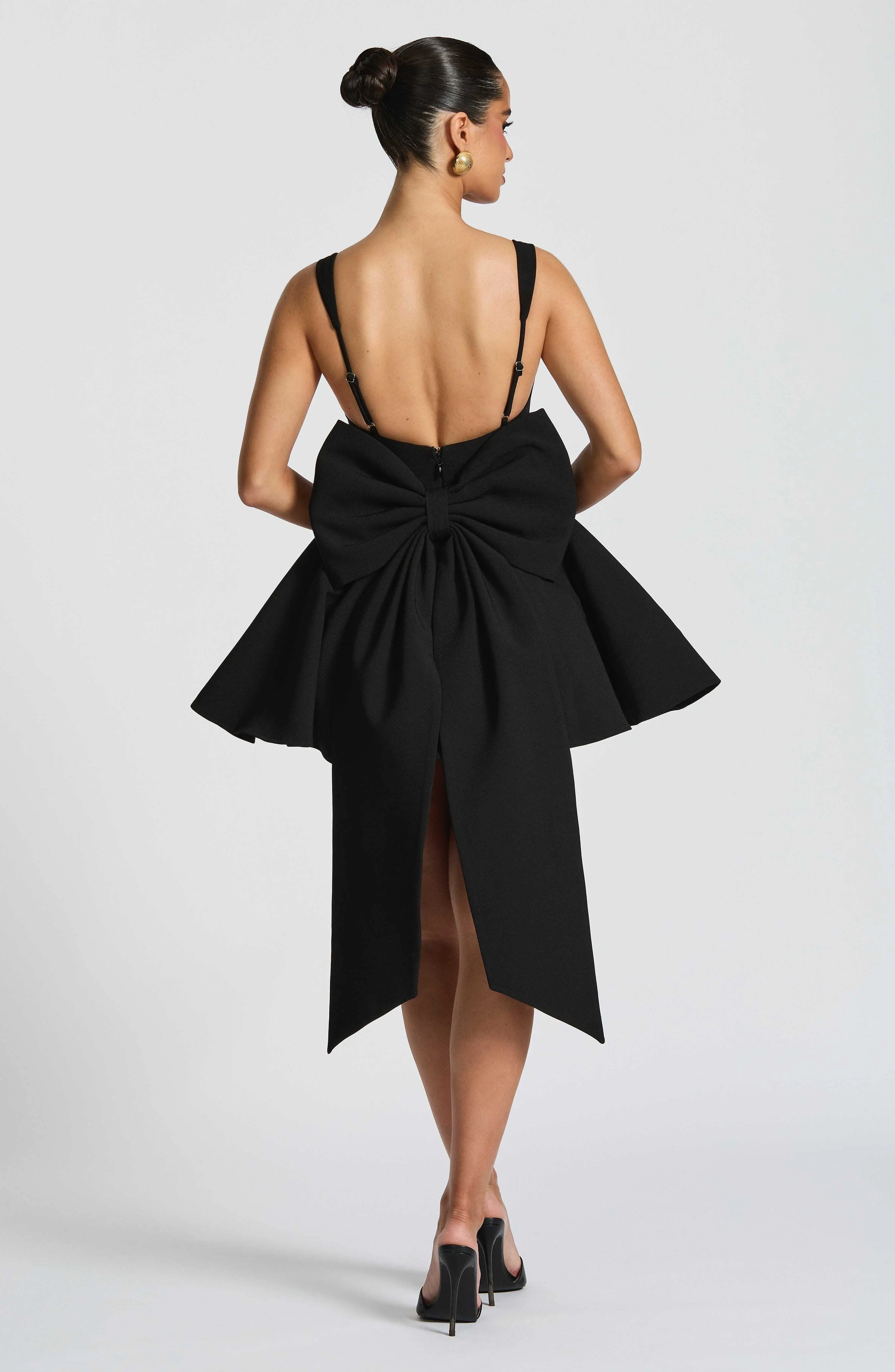 Rue Mini Dress - Black - Image 2