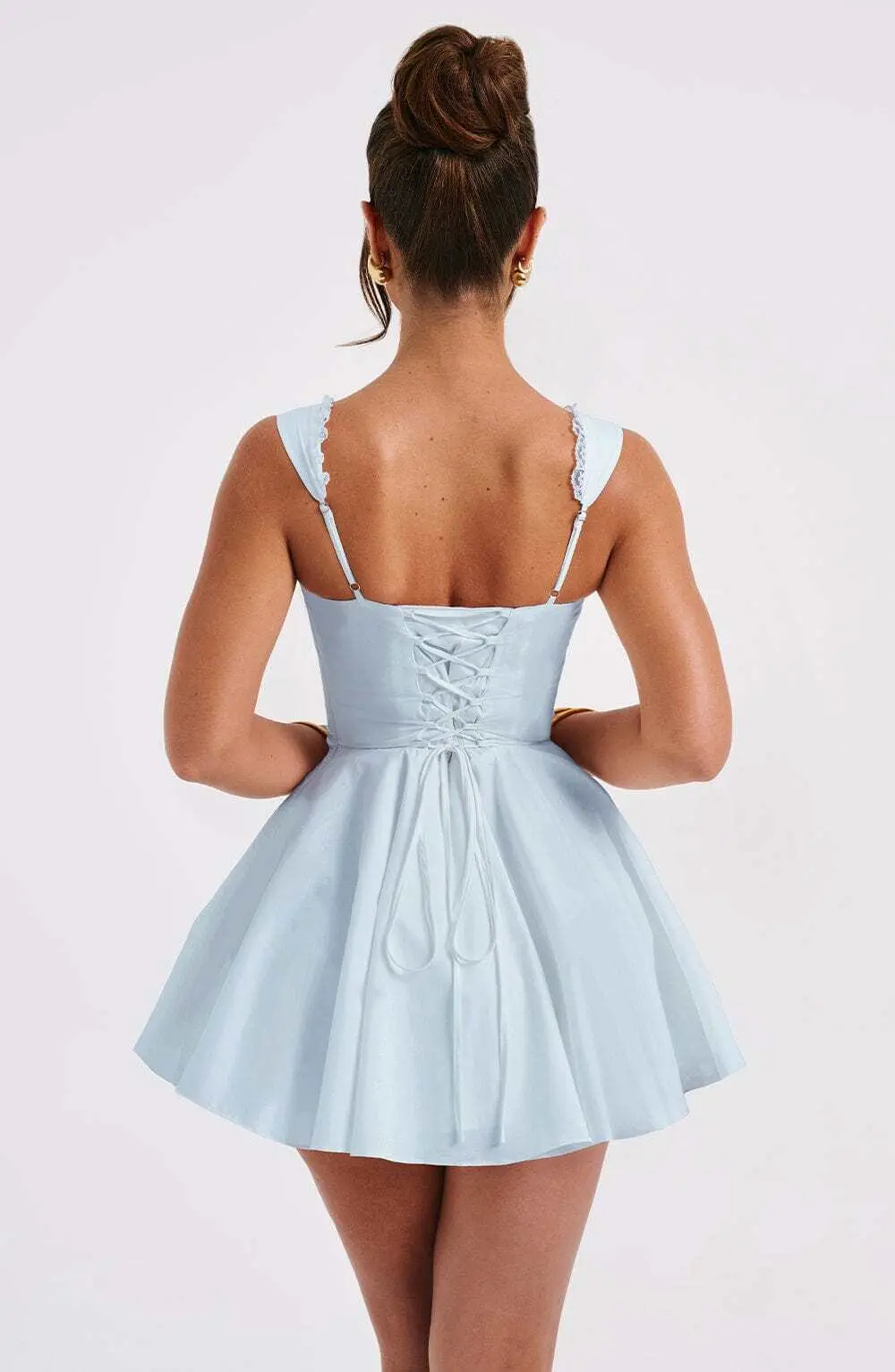 Antonella Mini Dress - Blue - Image 6