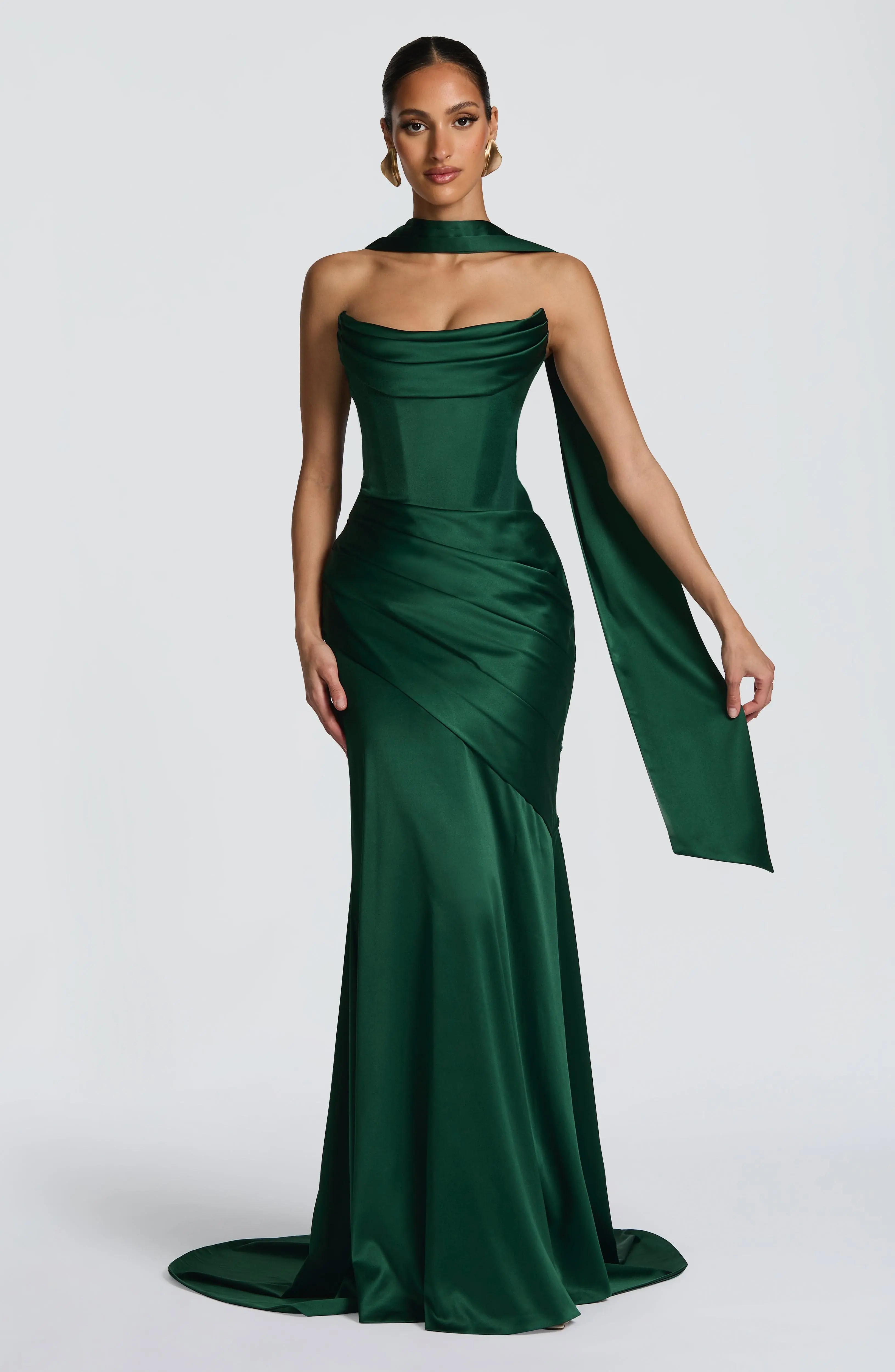 Sybil Scarf - Emerald - Image 2