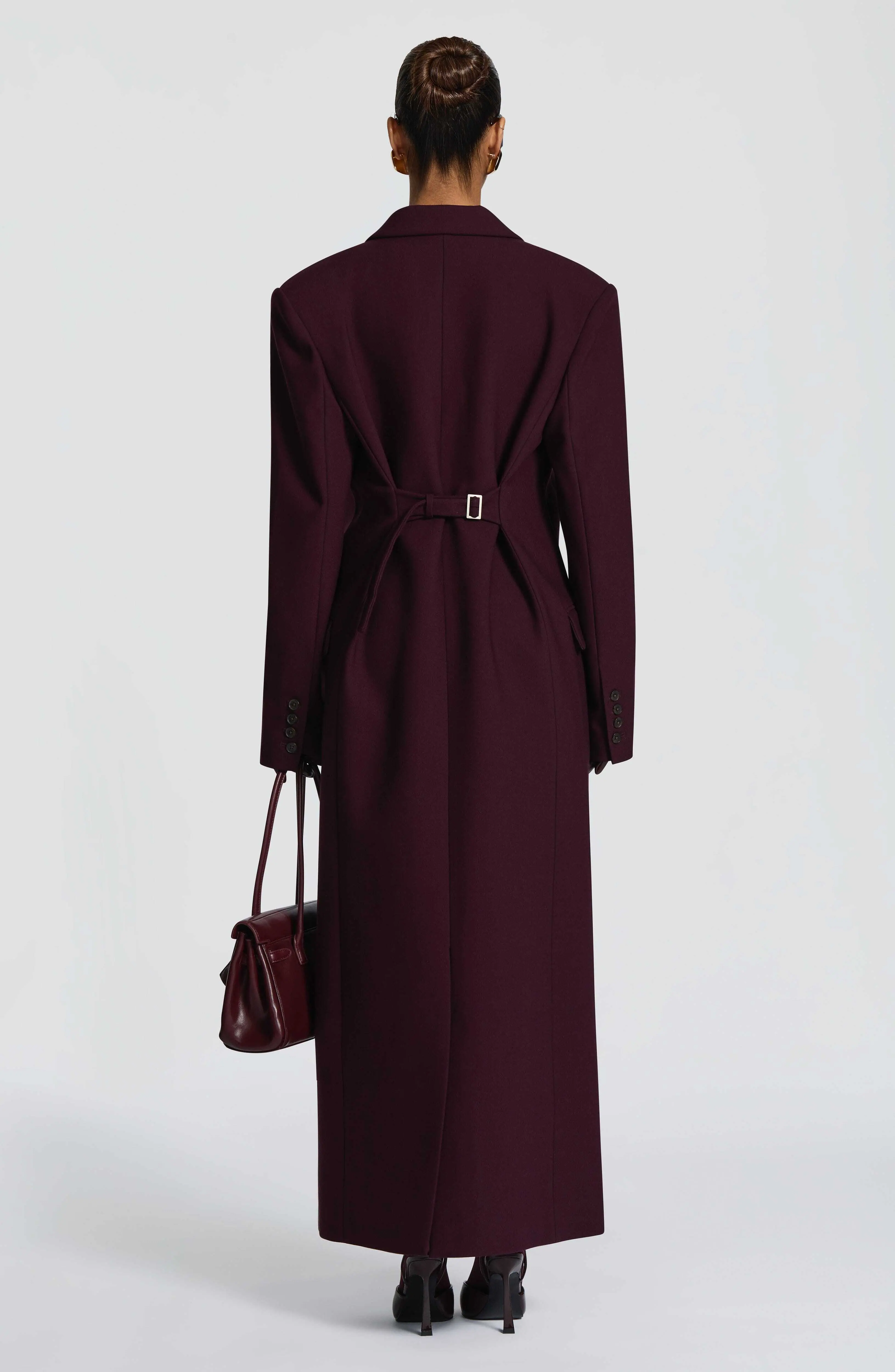 Michelle Coat - Plum - Image 5