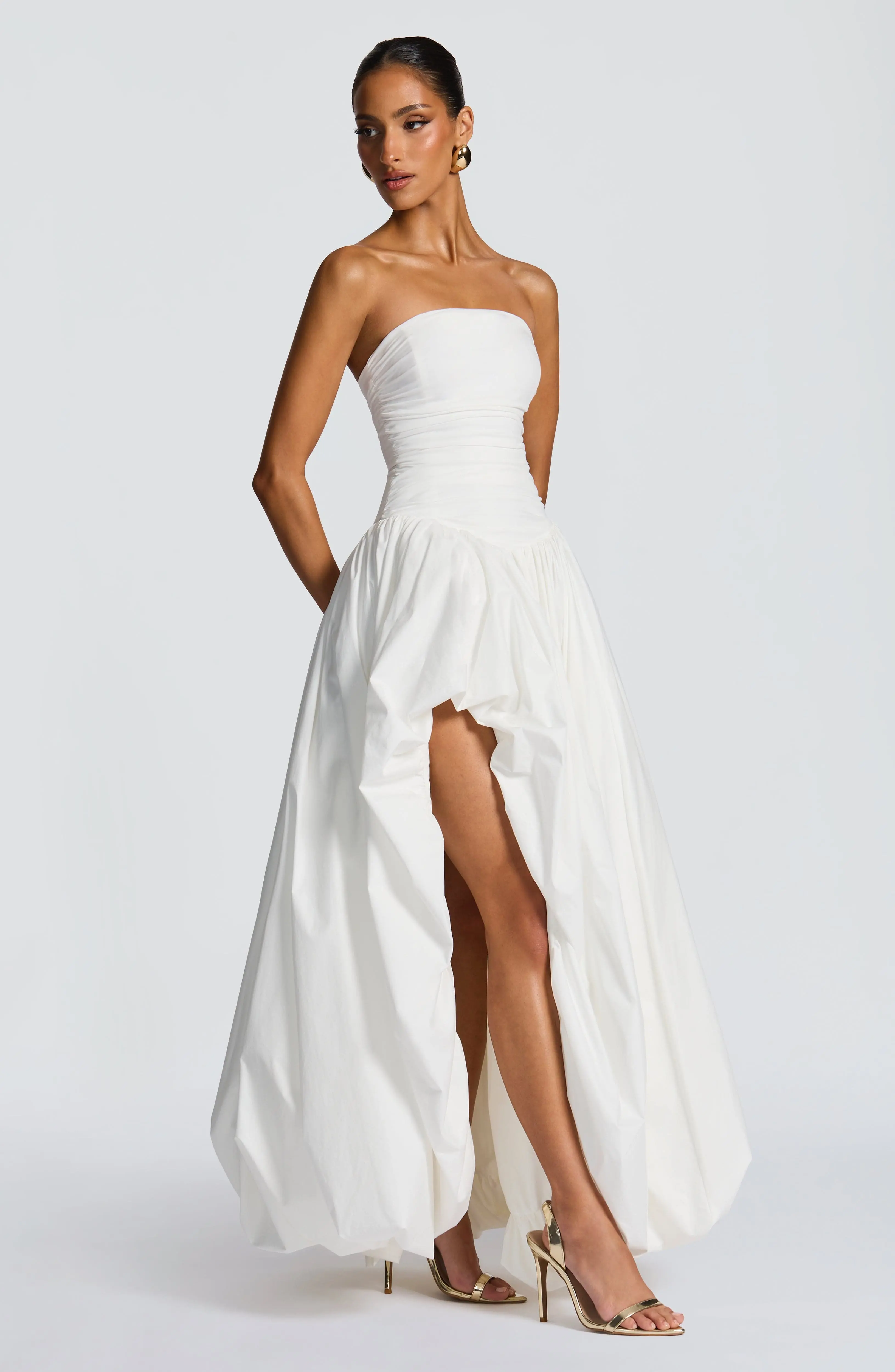 Jillian Maxi Dress - Ivory - Image 9