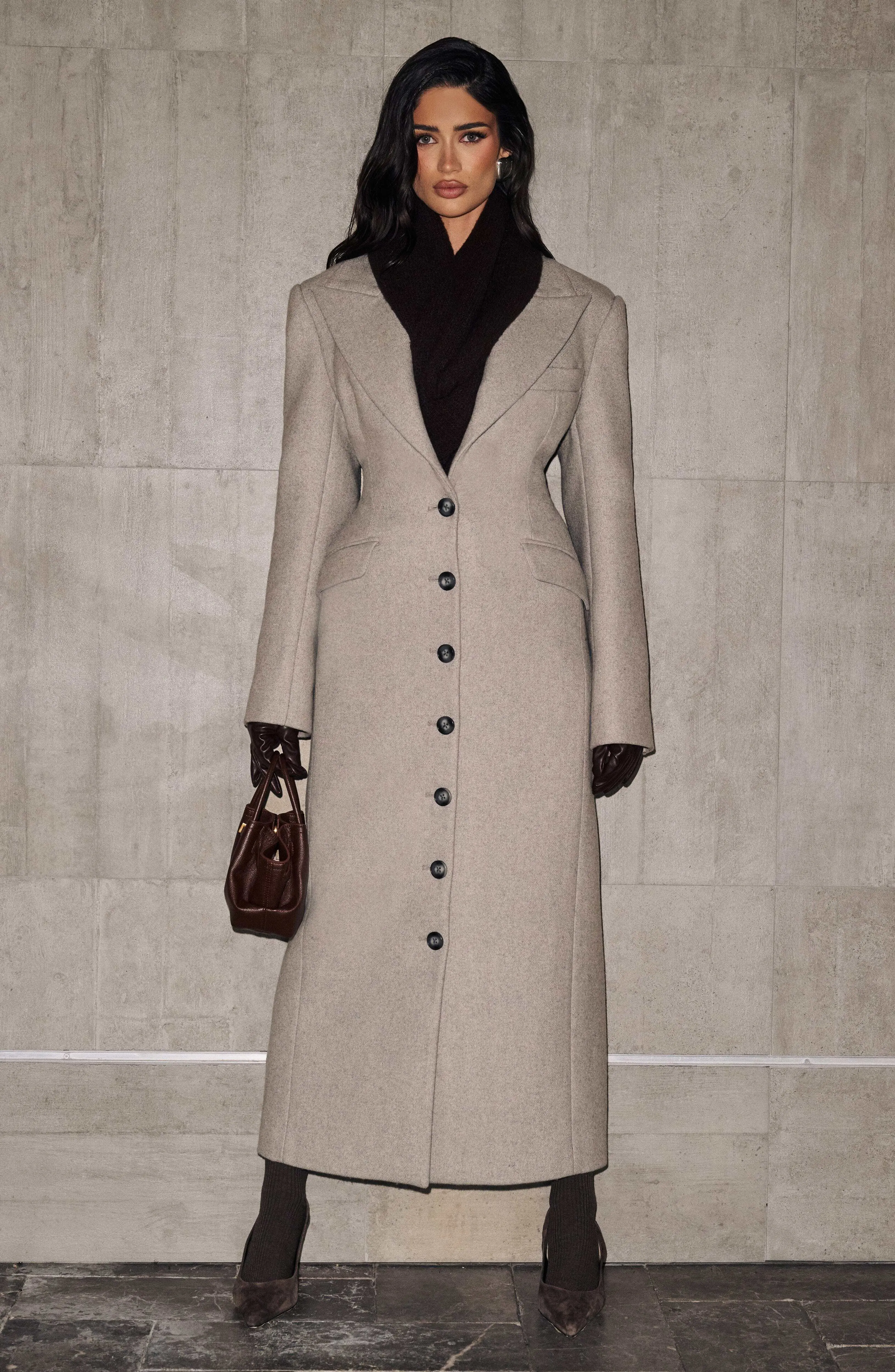Ursula Coat - Light Grey - Image 14