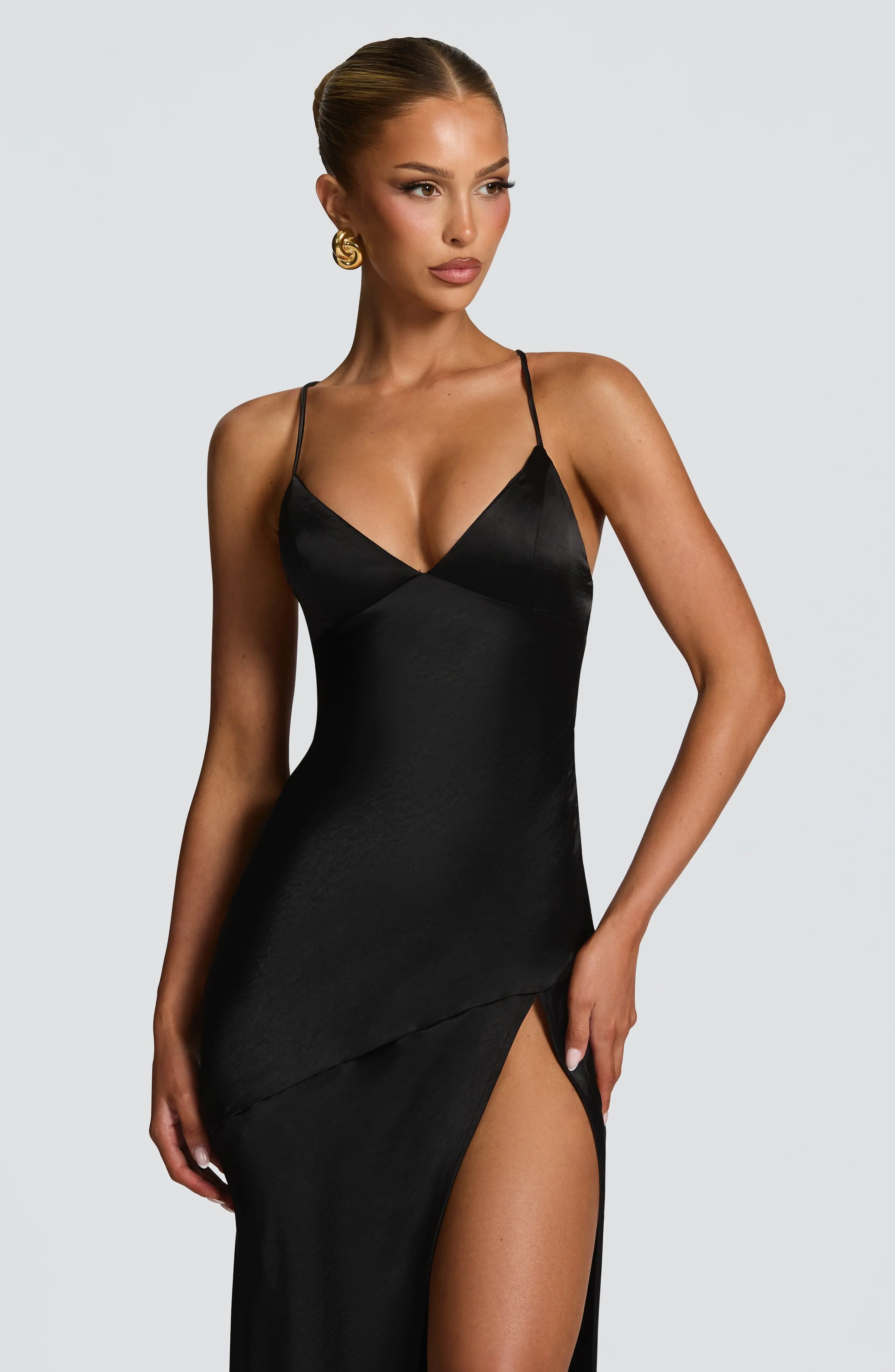 Isobel Maxi Dress - Black - Image 4